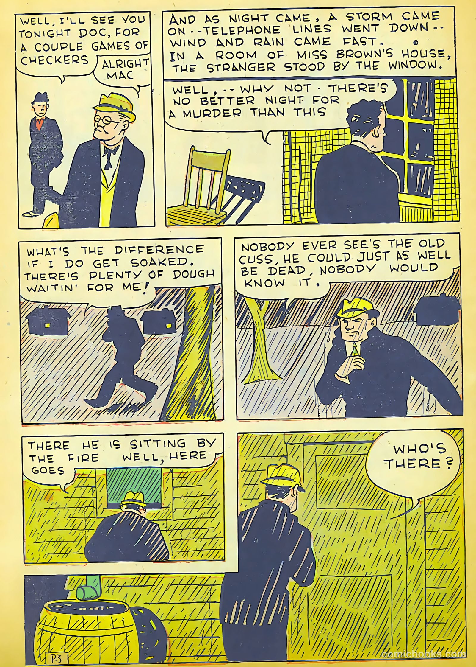 Keen Detective Funnies 4 v1 #11 — page 37 of 49