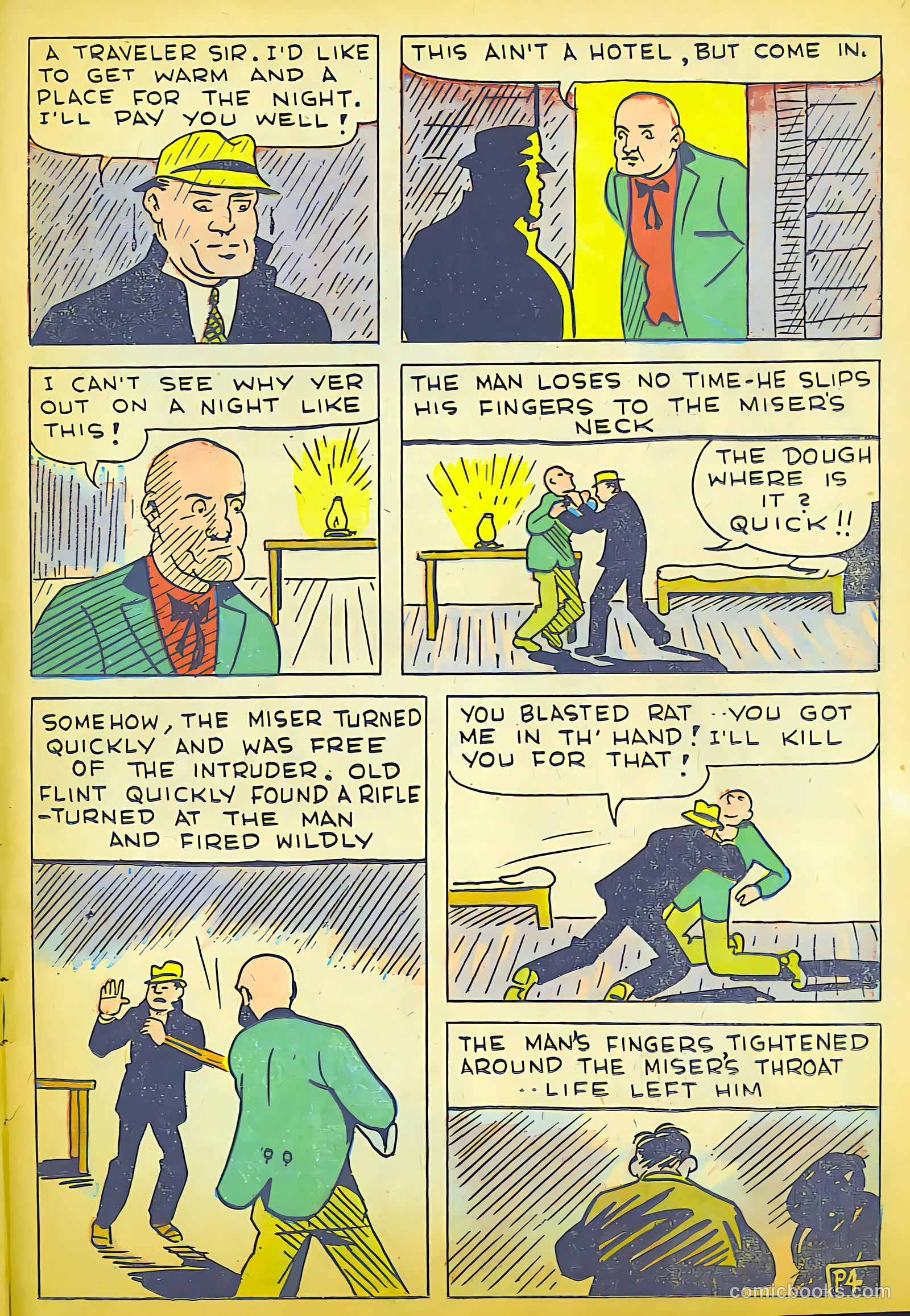 Keen Detective Funnies 4 v1 #11 — page 38 of 49