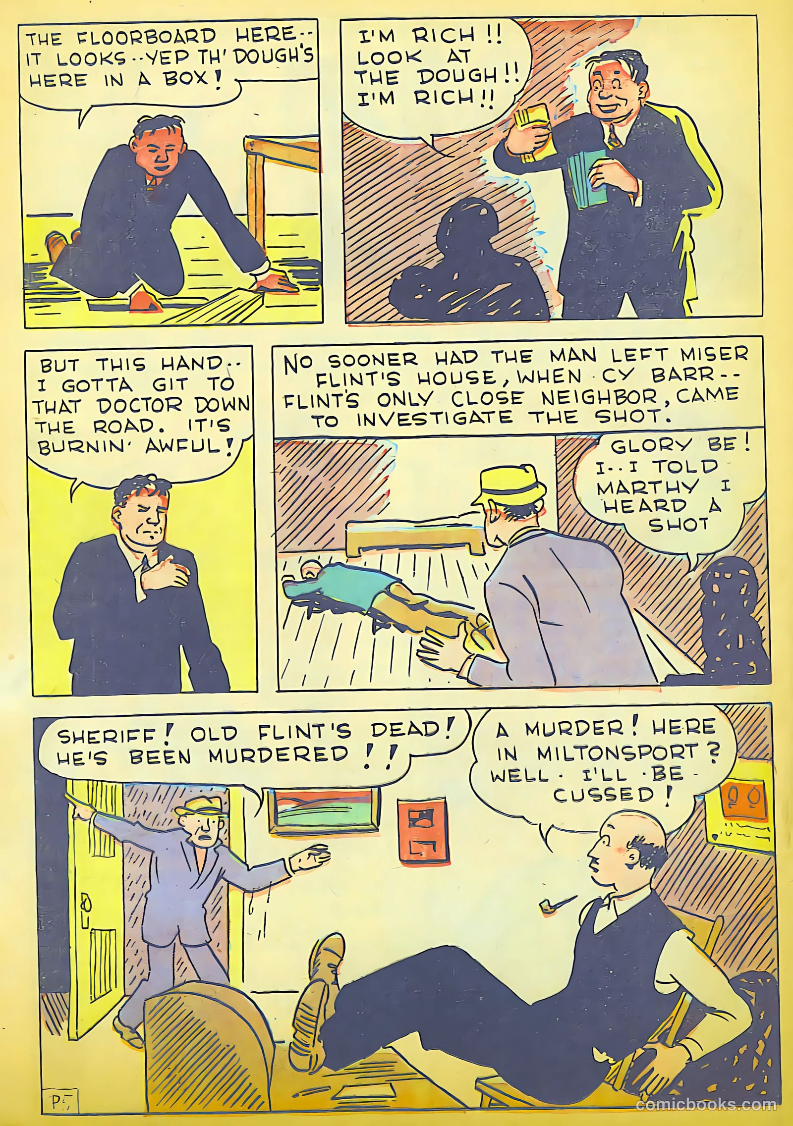Keen Detective Funnies 4 v1 #11 — page 39 of 49