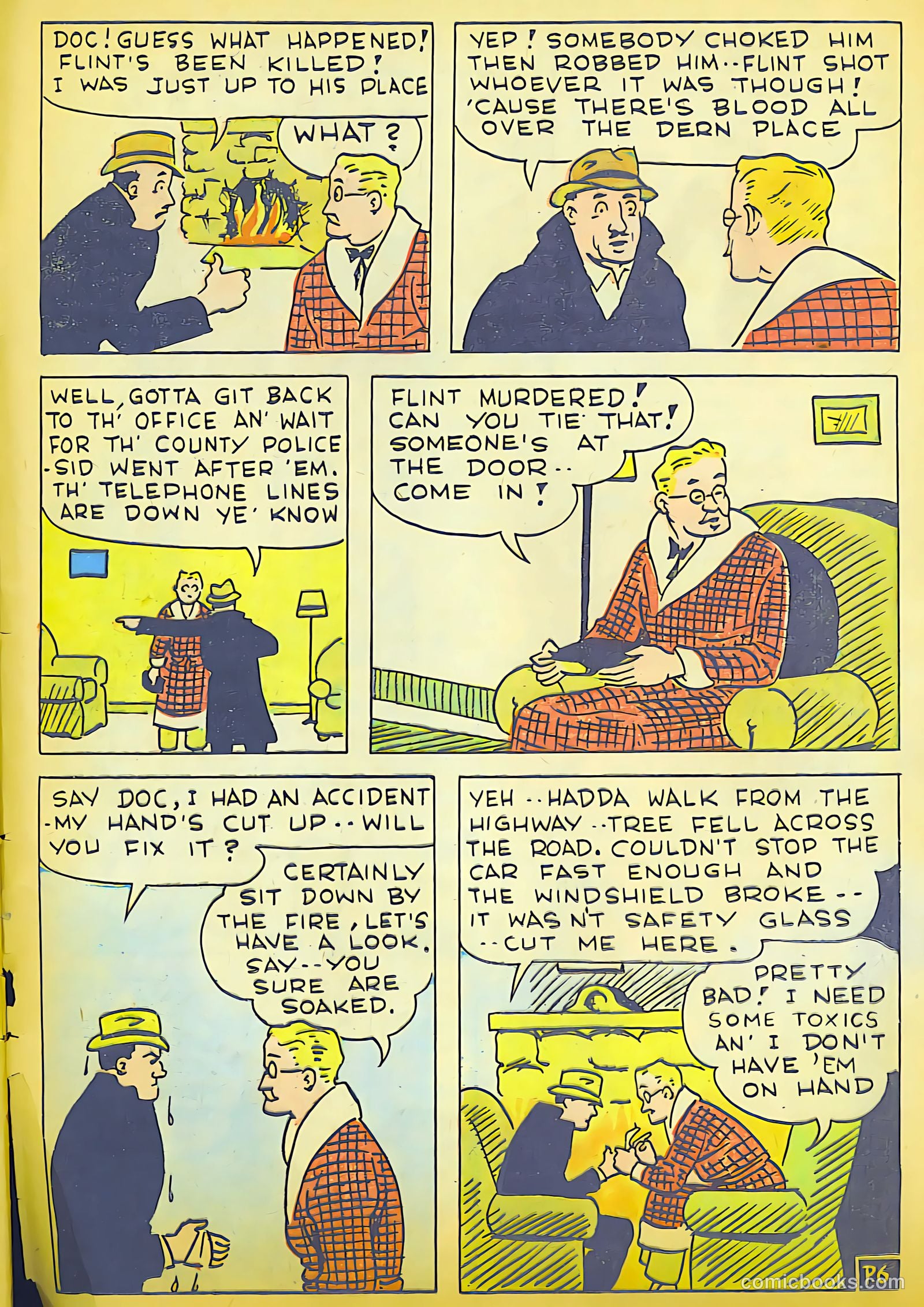 Keen Detective Funnies 4 v1 #11 — page 40 of 49