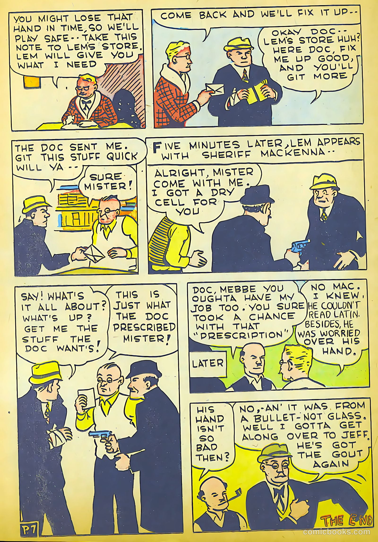 Keen Detective Funnies 4 v1 #11 — page 41 of 49