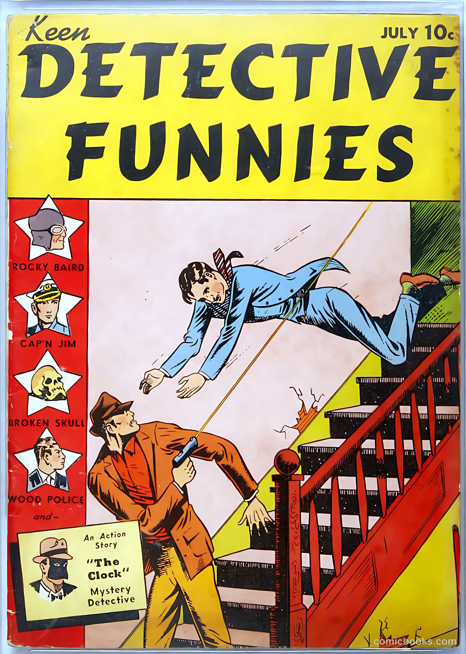 Keen Detective Funnies 1 v1 #8