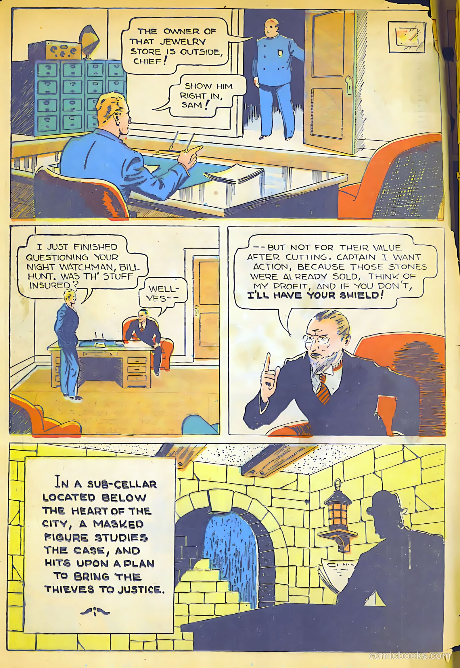 Keen Detective Funnies 1 v1 #8 — page 3 of 50