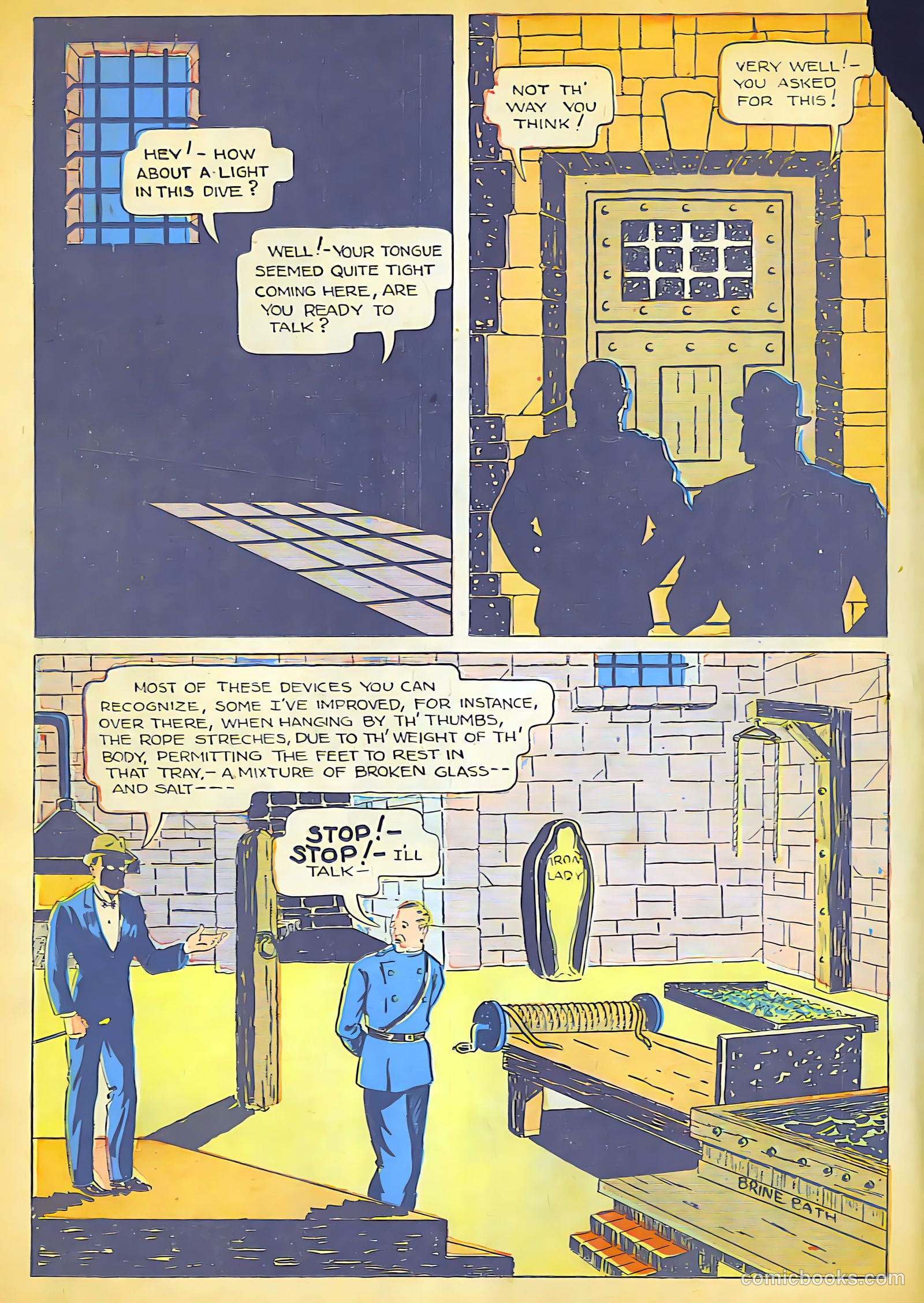 Keen Detective Funnies 1 v1 #8 — page 5 of 50