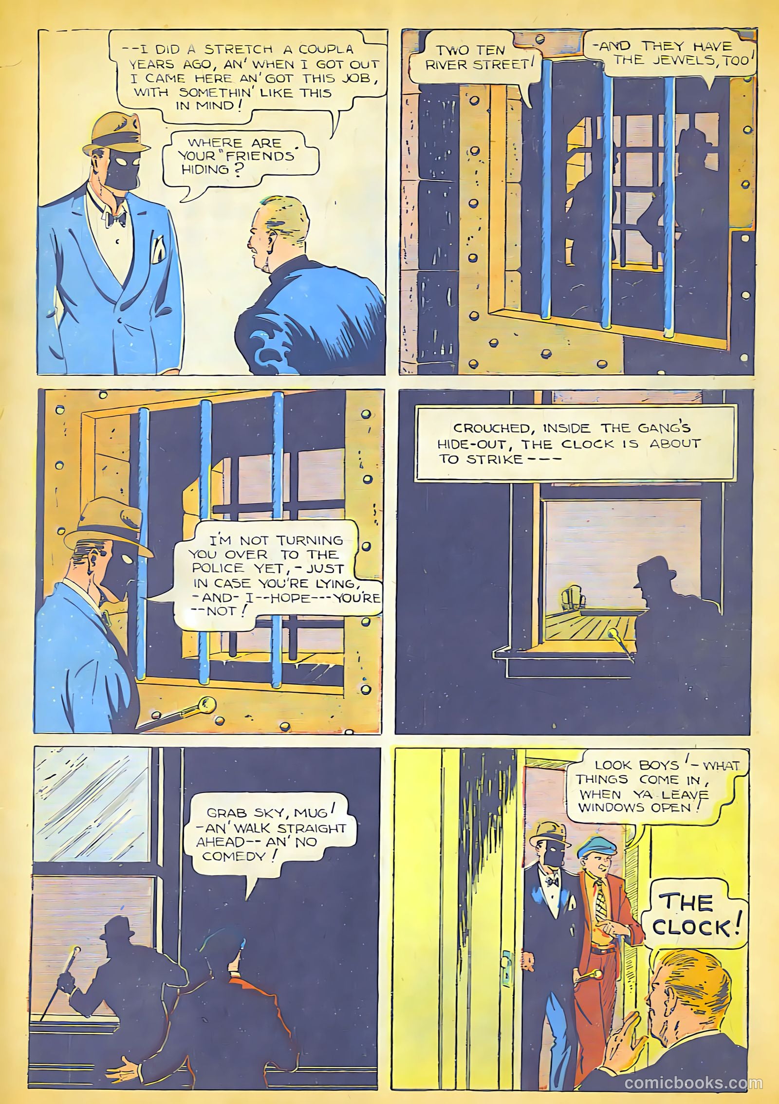 Keen Detective Funnies 1 v1 #8 — page 6 of 50
