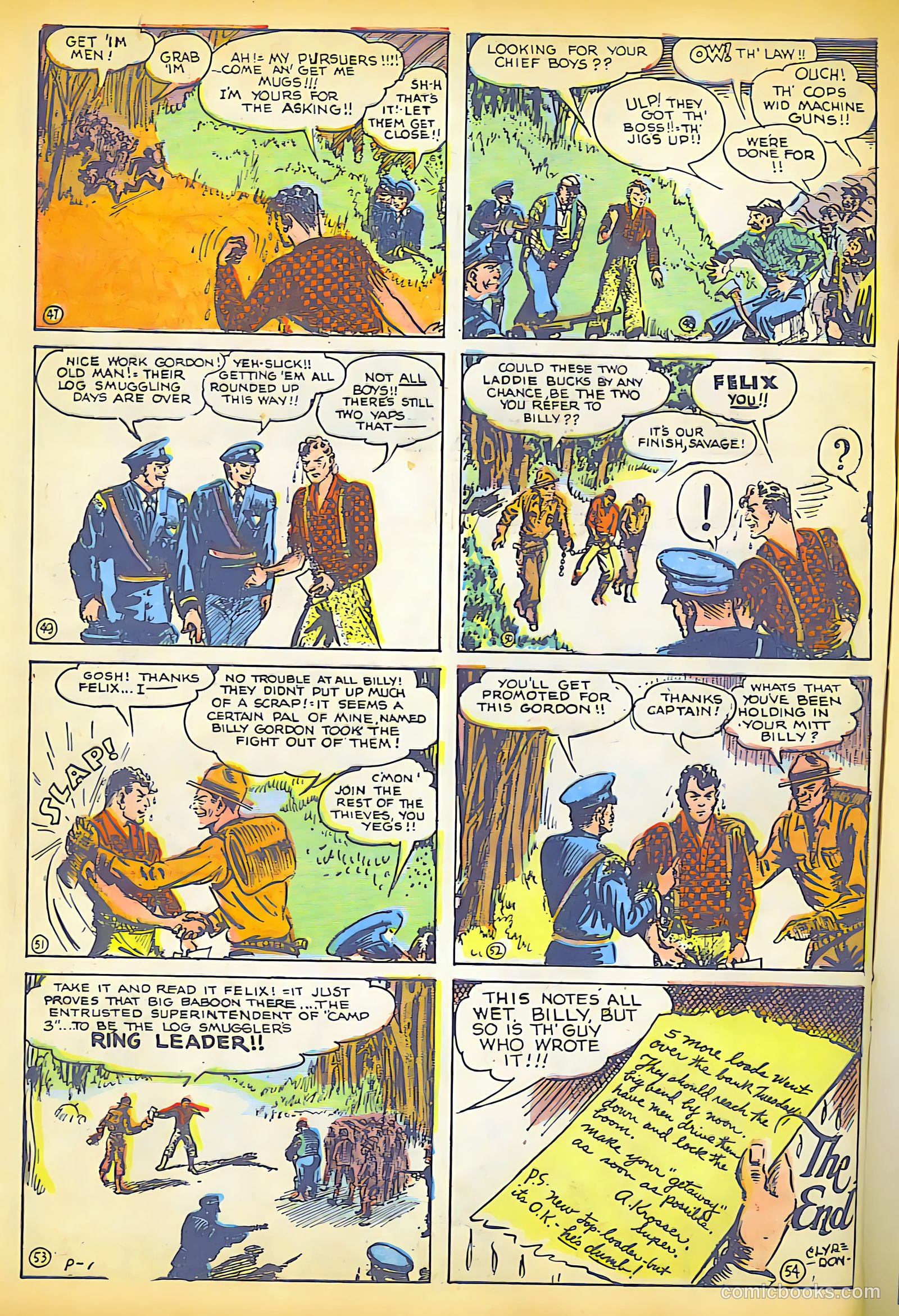Keen Detective Funnies 1 v1 #8 — page 23 of 50