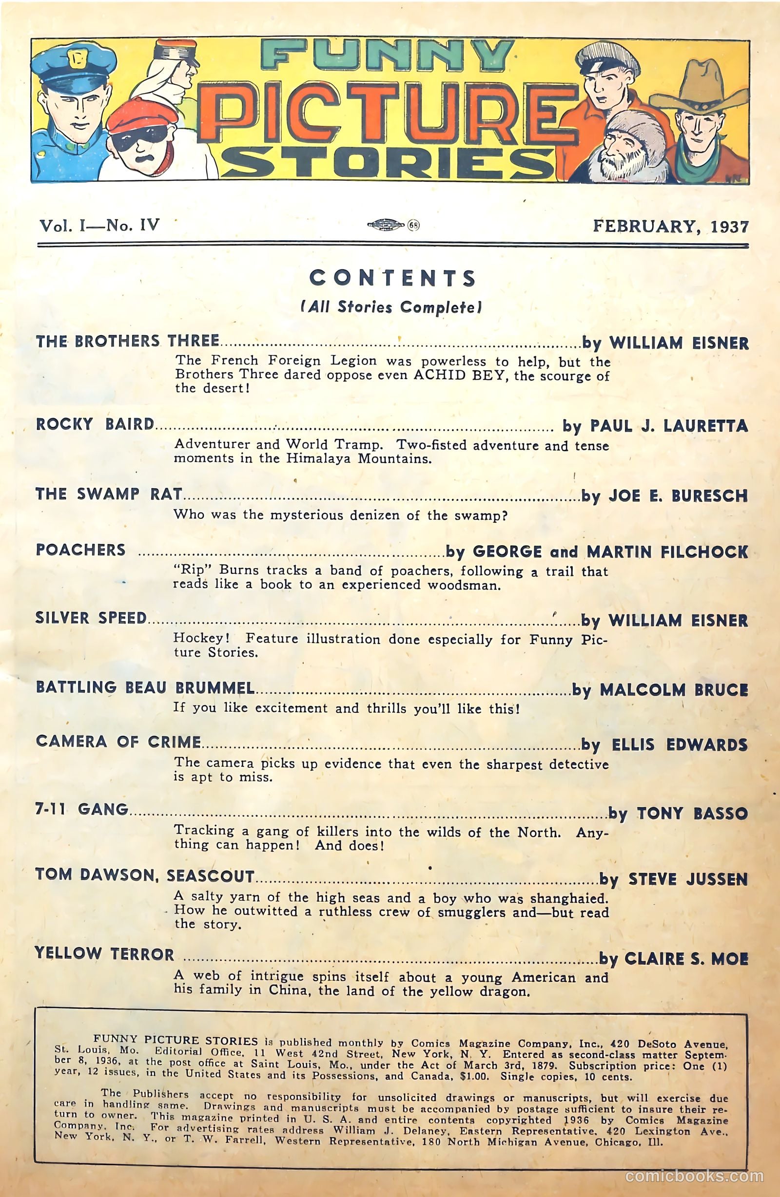Funny Picture Stories v1 #4 — page 3 of 69