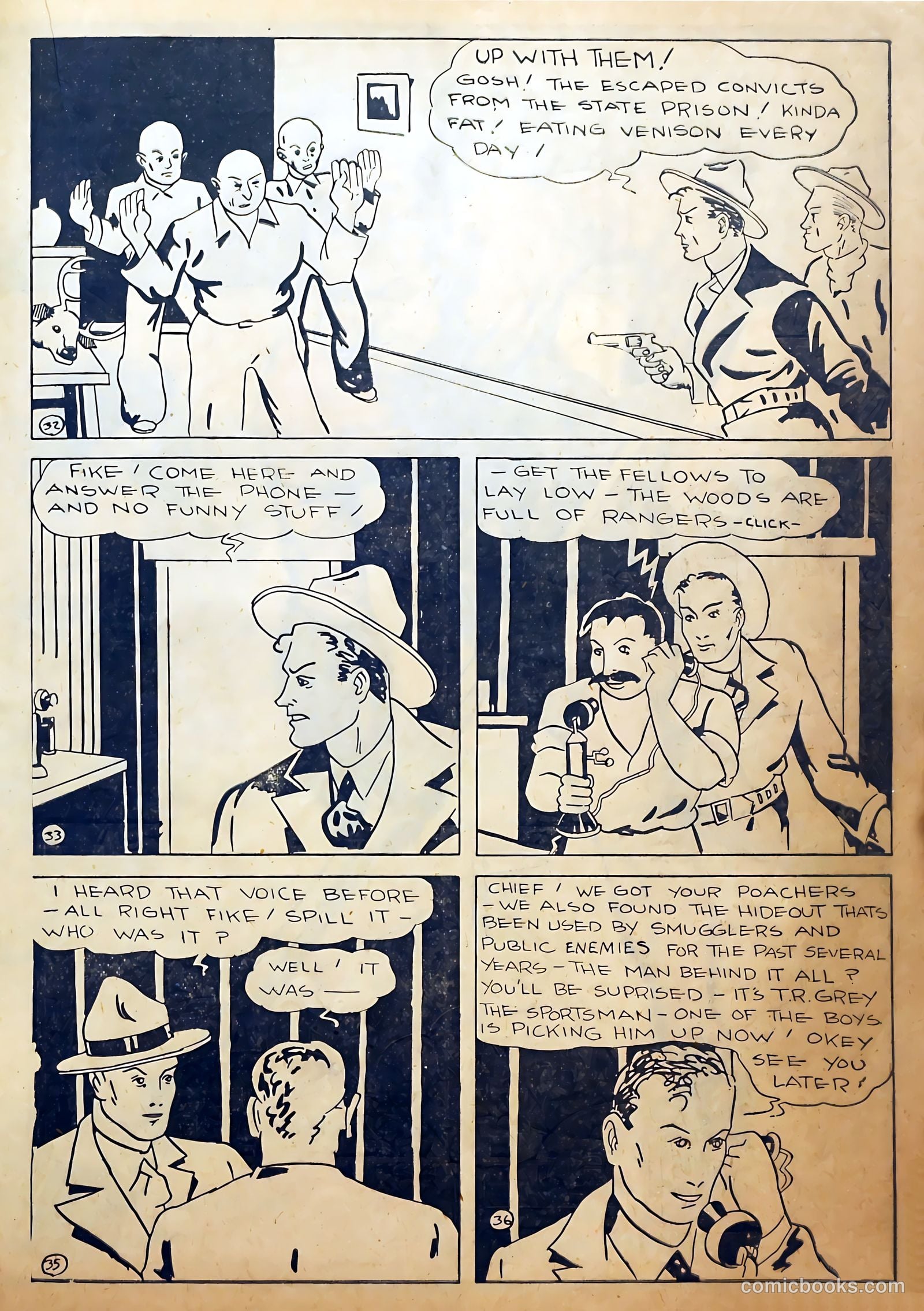 Funny Picture Stories v1 #4 — page 33 of 69