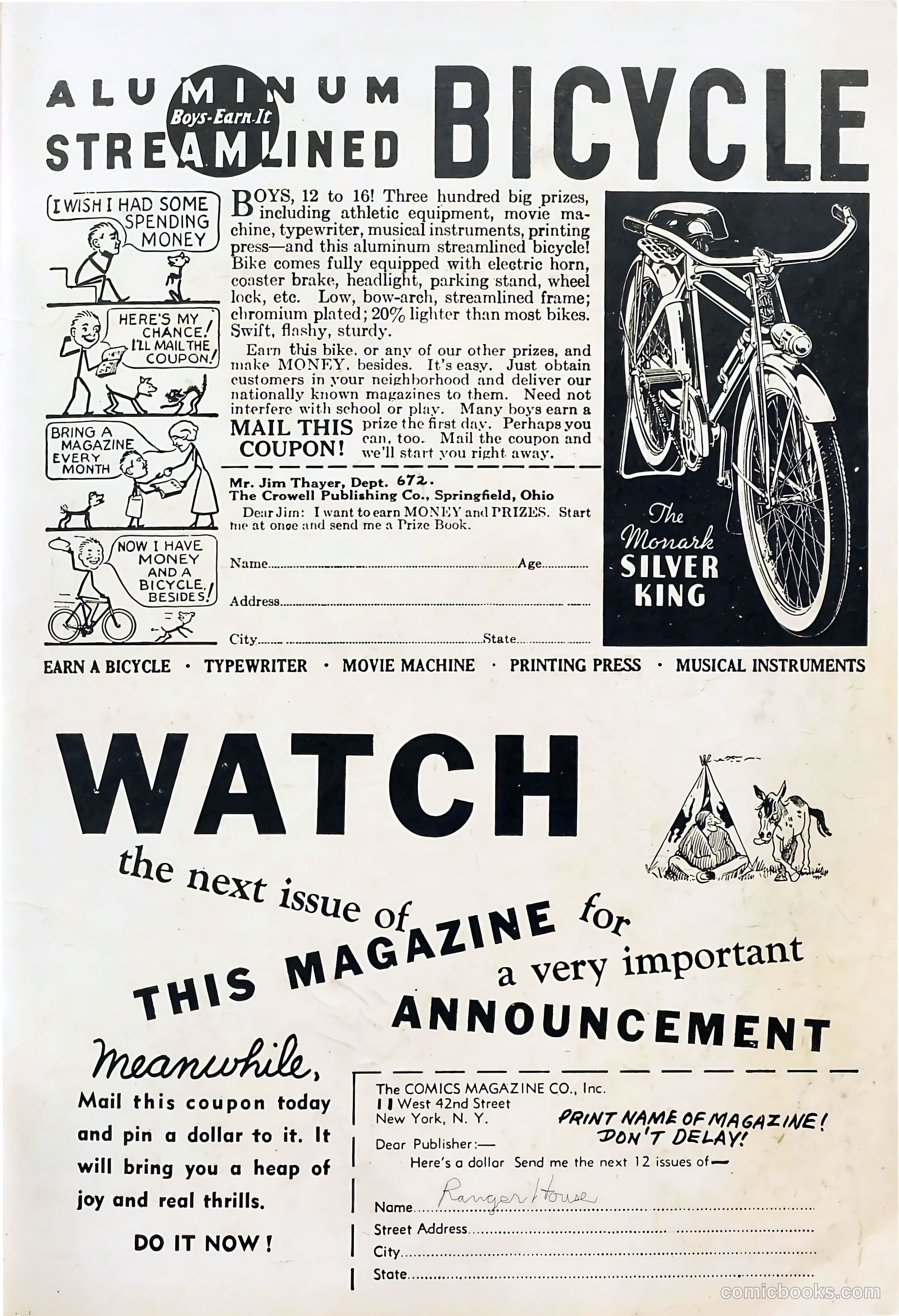 Funny Picture Stories v1 #4 — page 67 of 69