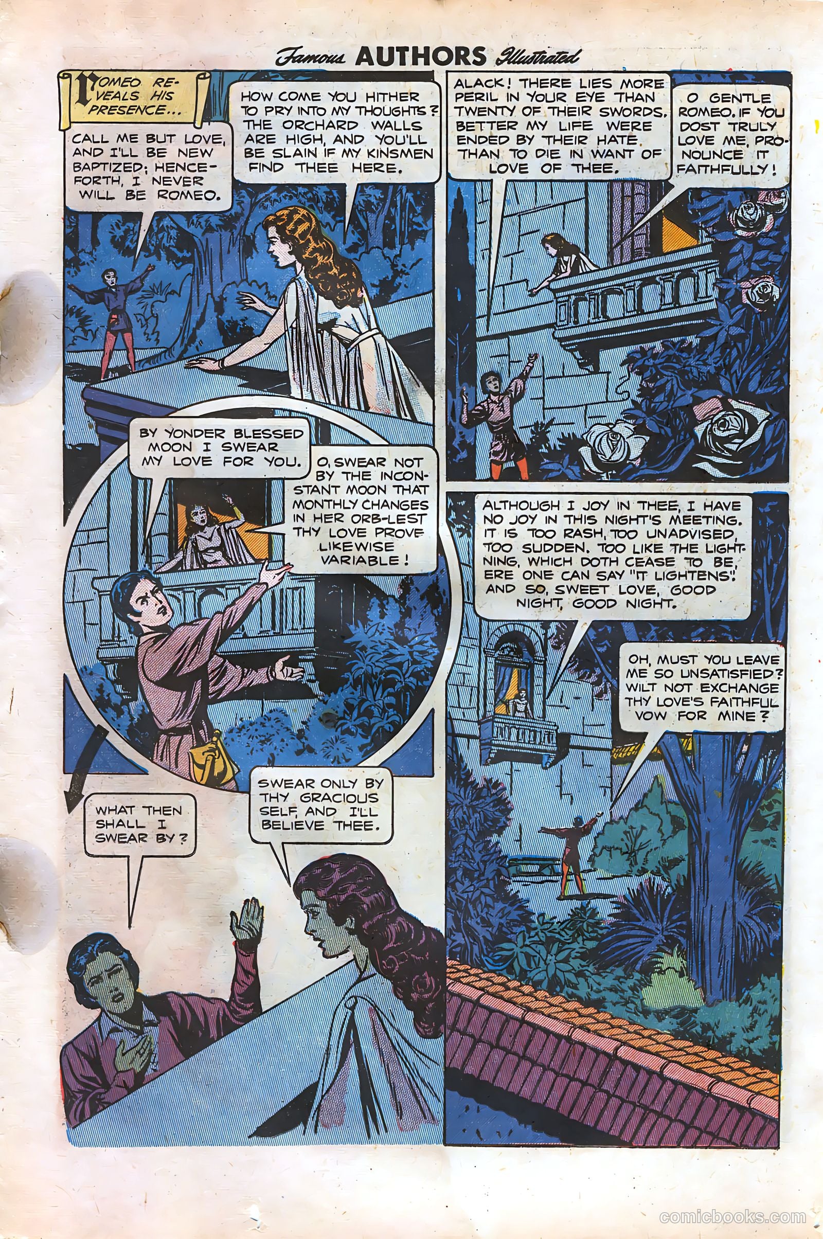 Stories By Famous Authors Illustrated 10 - Romeo and Juliet #1 — page 11 of 36