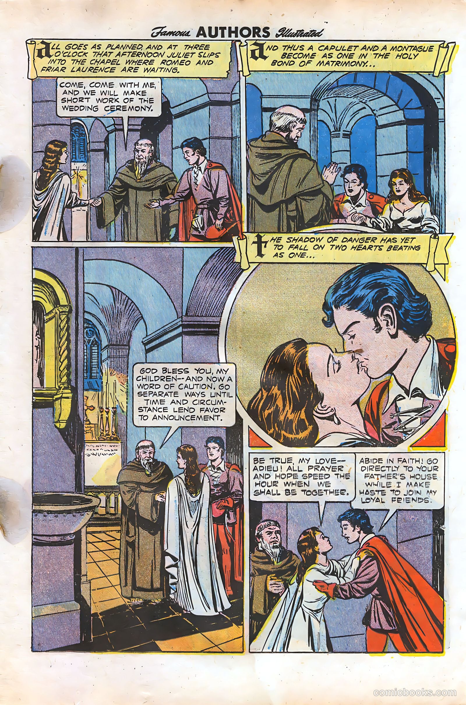Stories By Famous Authors Illustrated 10 - Romeo and Juliet #1 — page 15 of 36