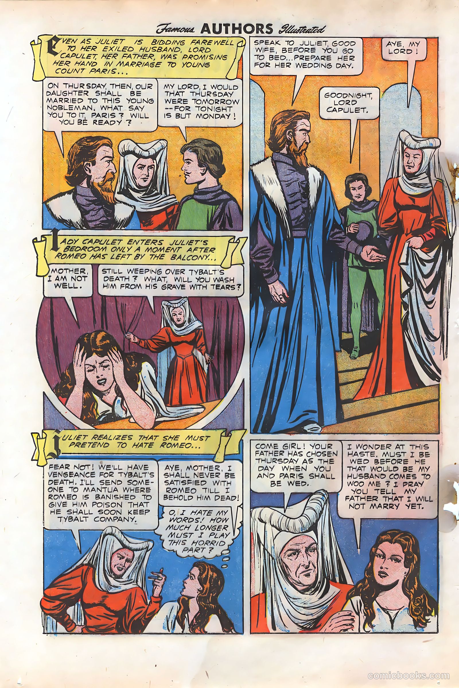 Stories By Famous Authors Illustrated 10 - Romeo and Juliet #1 — page 20 of 36