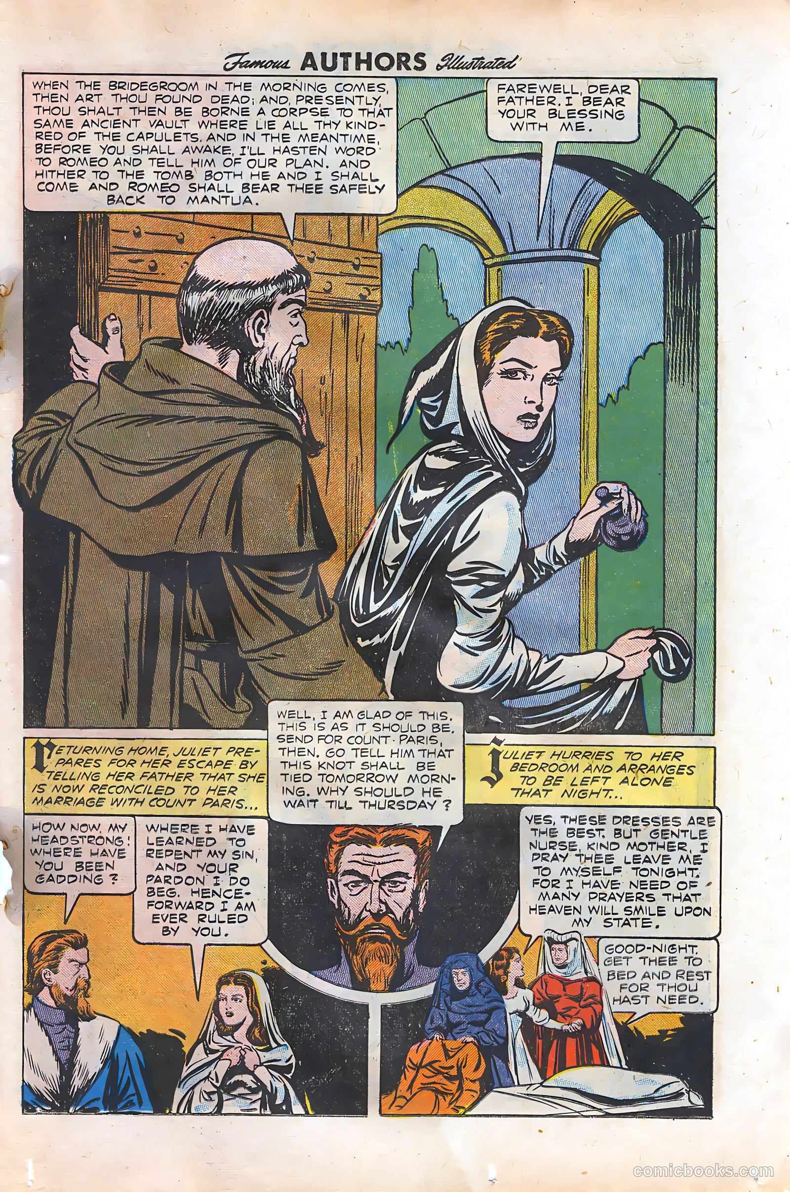 Stories By Famous Authors Illustrated 10 - Romeo and Juliet #1 — page 23 of 36