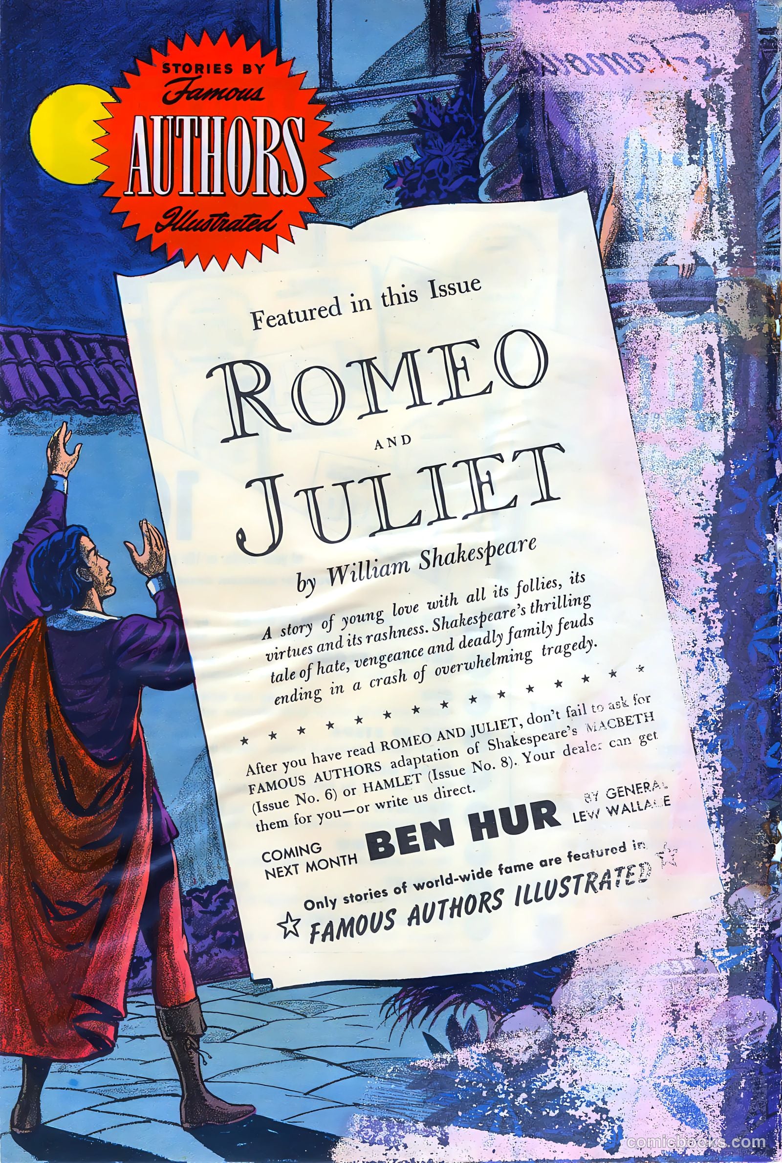 Stories By Famous Authors Illustrated 10 - Romeo and Juliet #1 — page 36 of 36