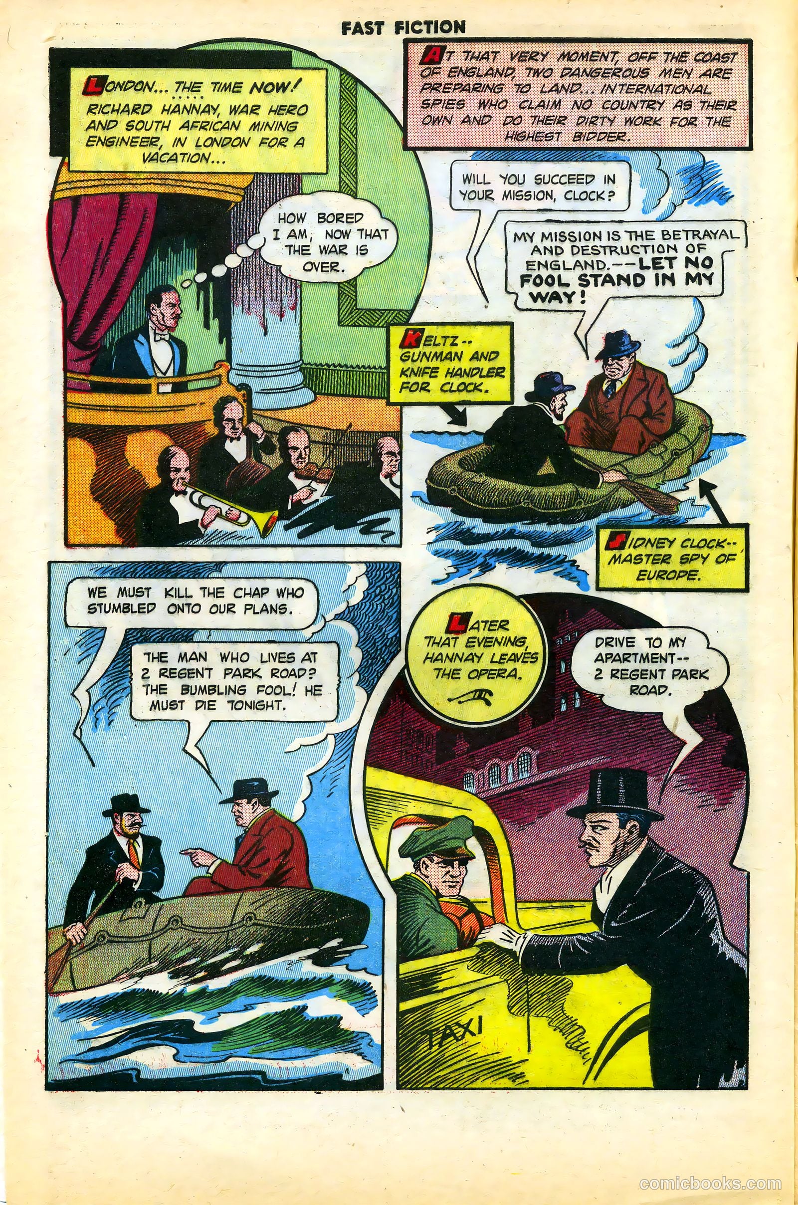 Stories By Famous Authors Illustrated 4 - The 39 Steps #1 — page 4 of 52