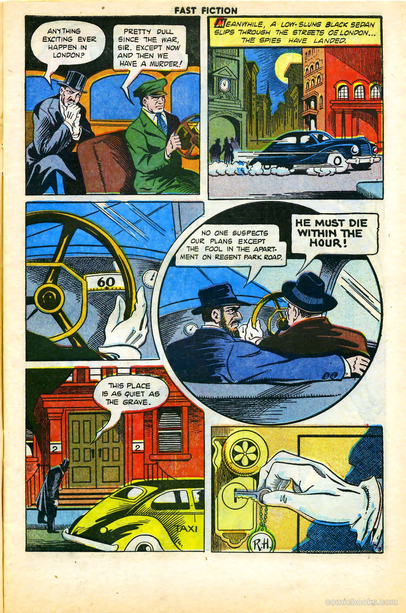 Stories By Famous Authors Illustrated 4 - The 39 Steps #1 — page 5 of 52