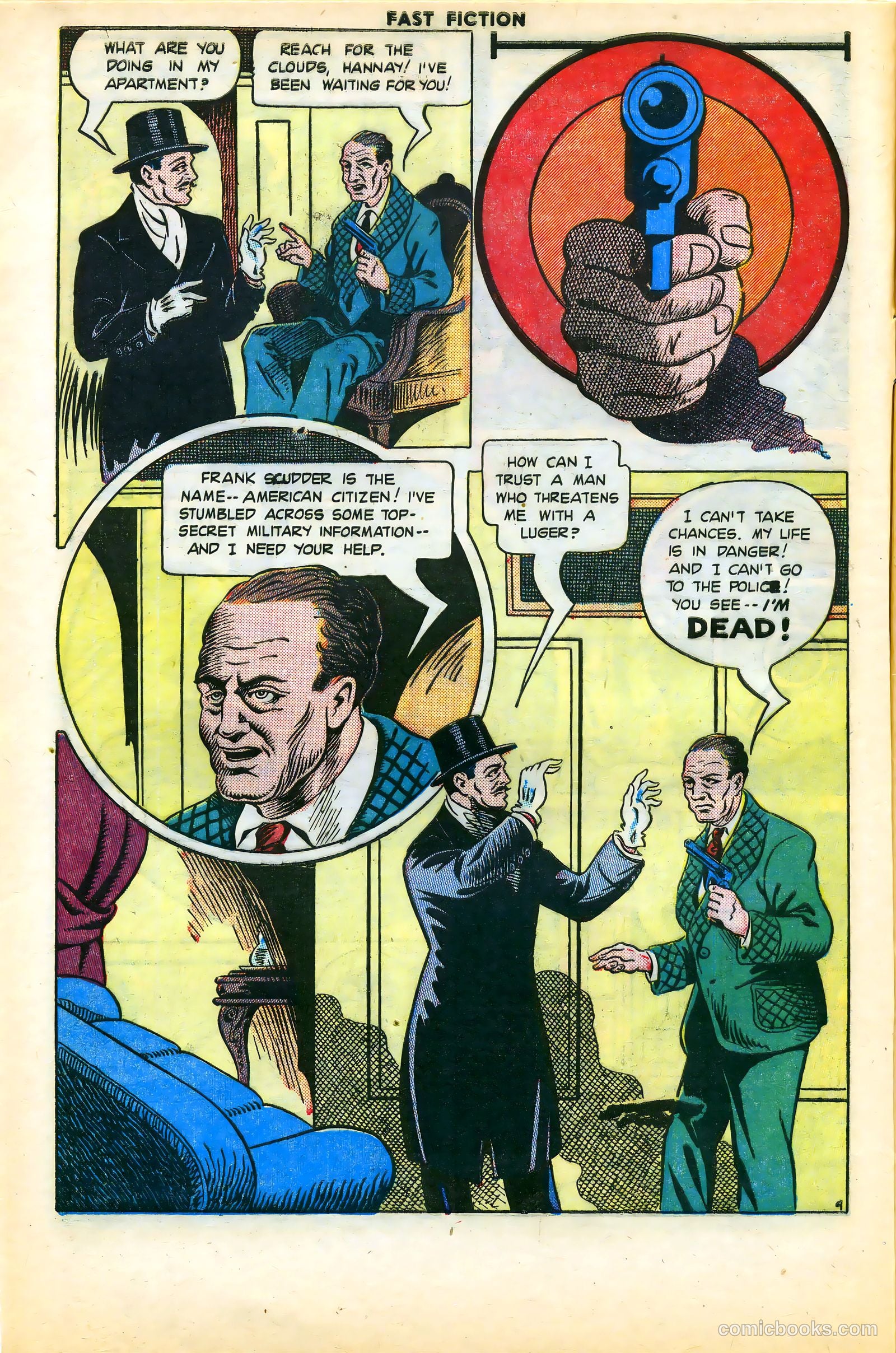 Stories By Famous Authors Illustrated 4 - The 39 Steps #1 — page 6 of 52