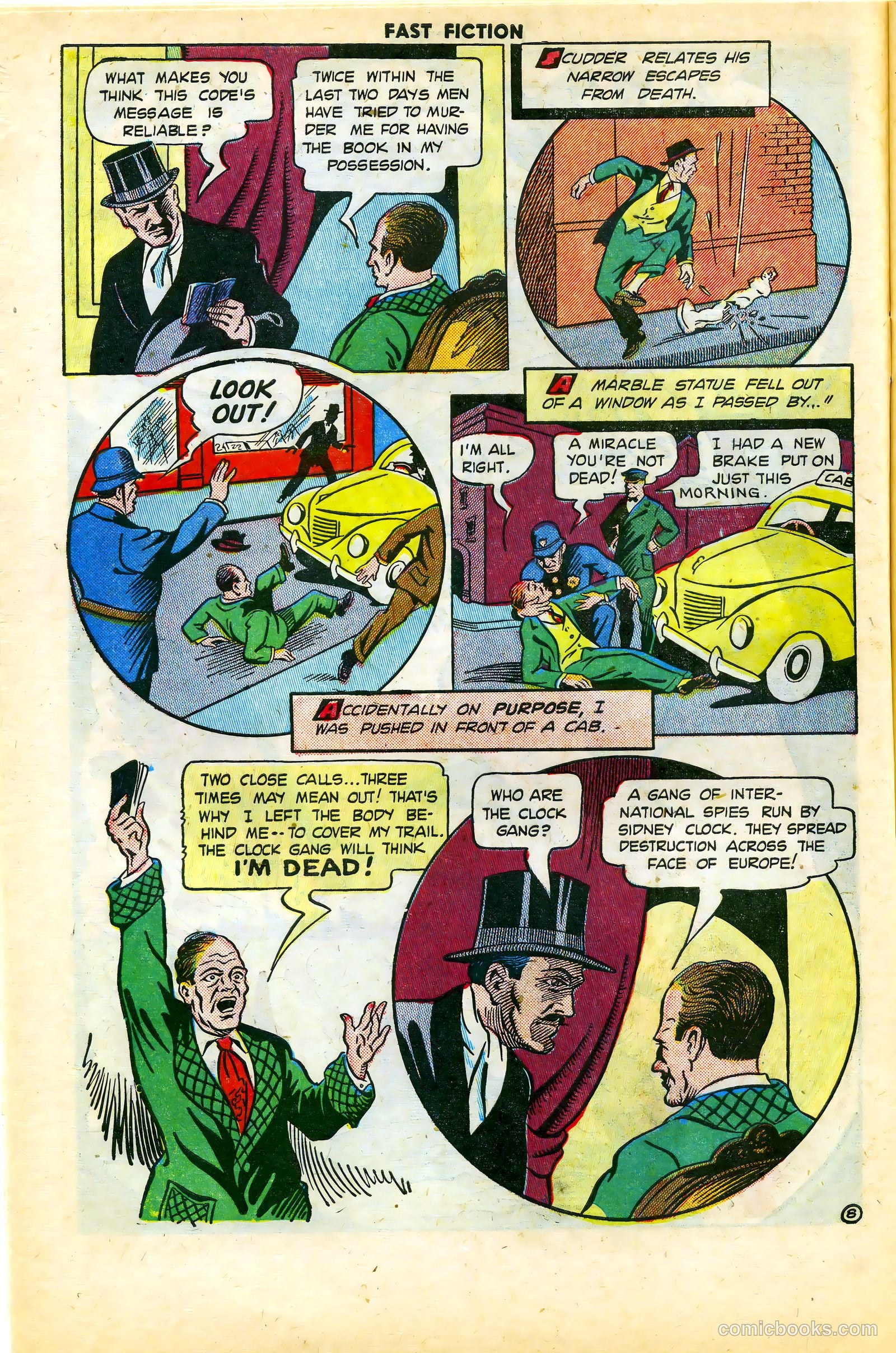 Stories By Famous Authors Illustrated 4 - The 39 Steps #1 — page 10 of 52