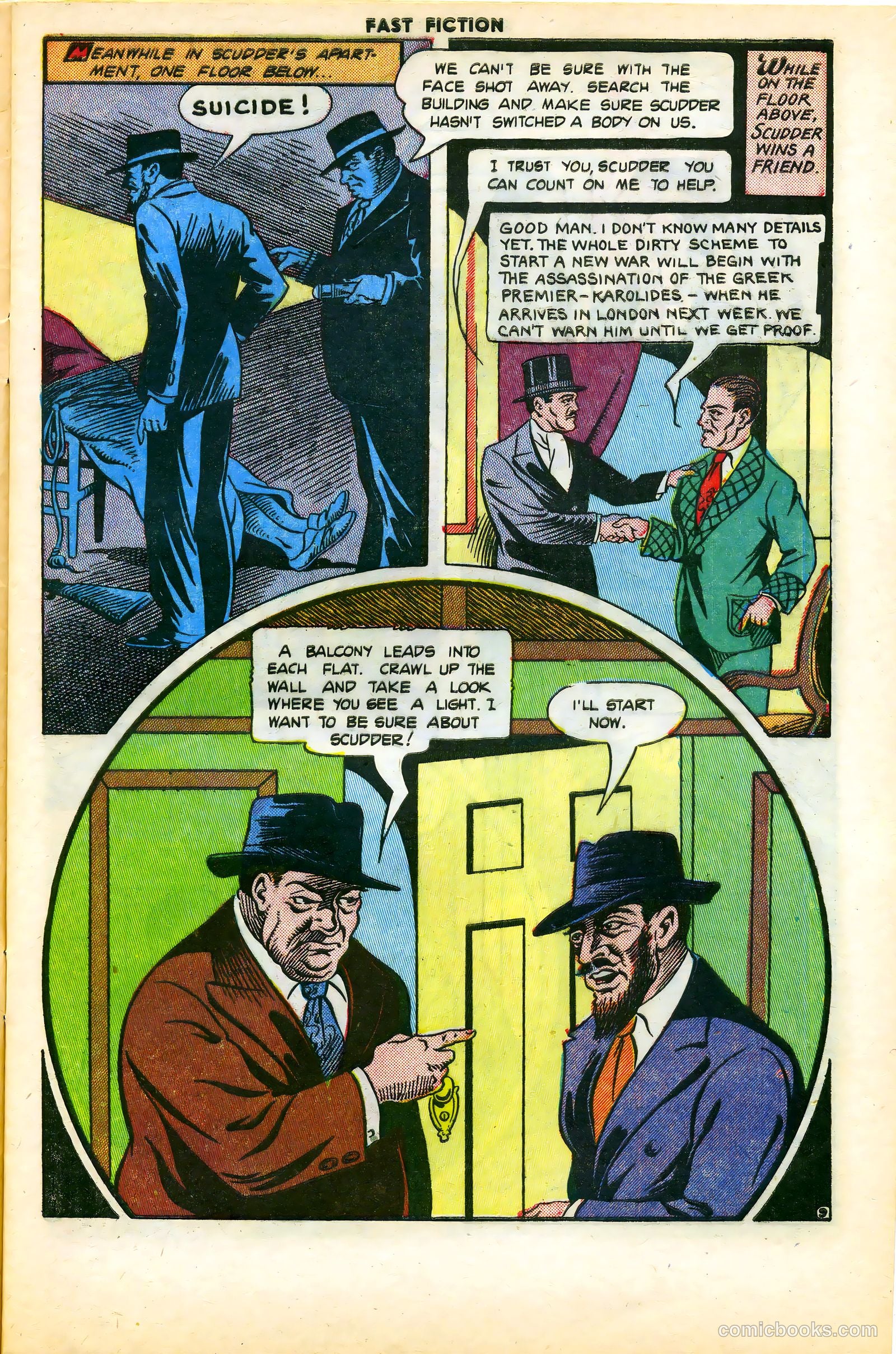 Stories By Famous Authors Illustrated 4 - The 39 Steps #1 — page 11 of 52