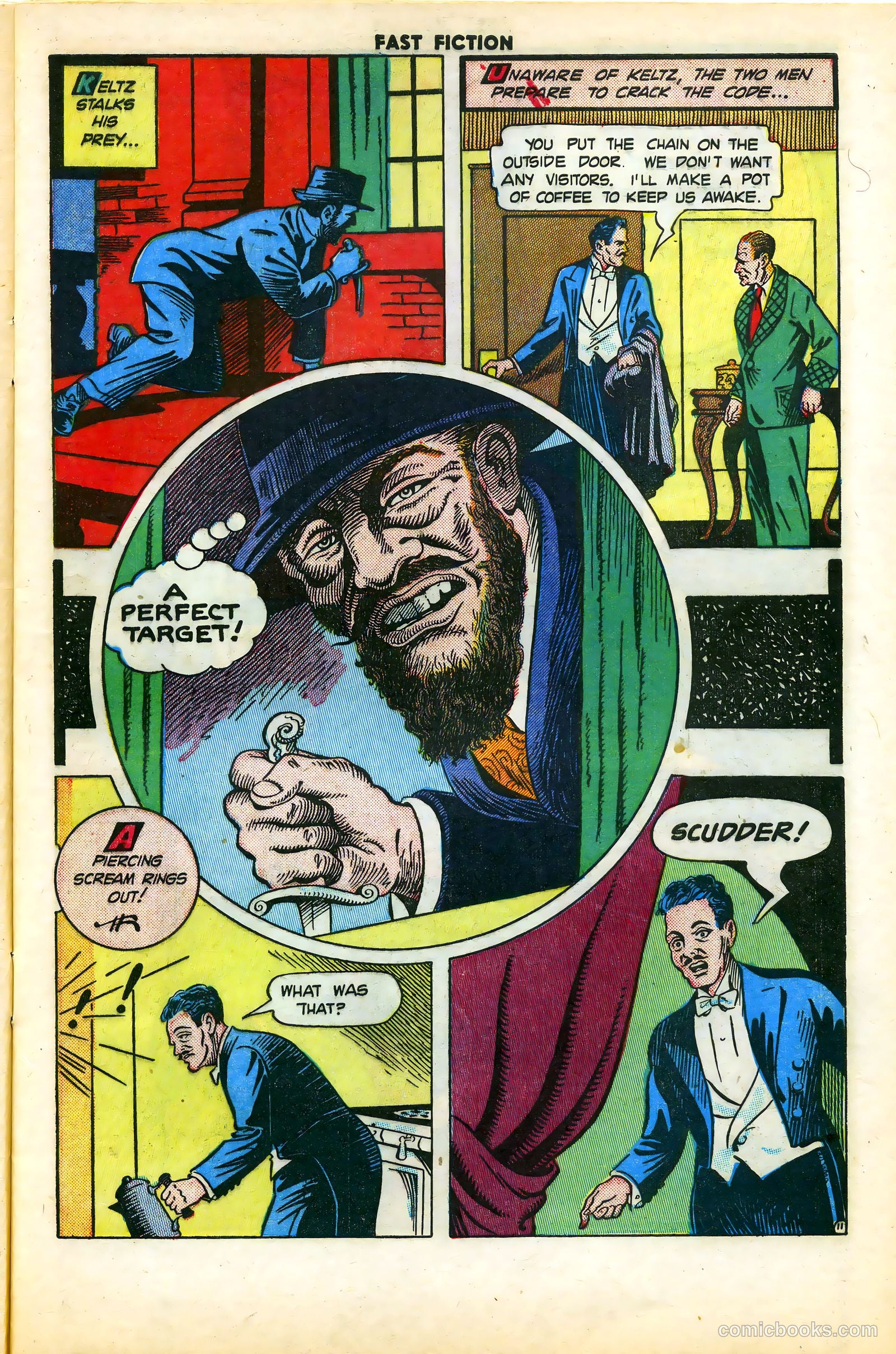 Stories By Famous Authors Illustrated 4 - The 39 Steps #1 — page 13 of 52