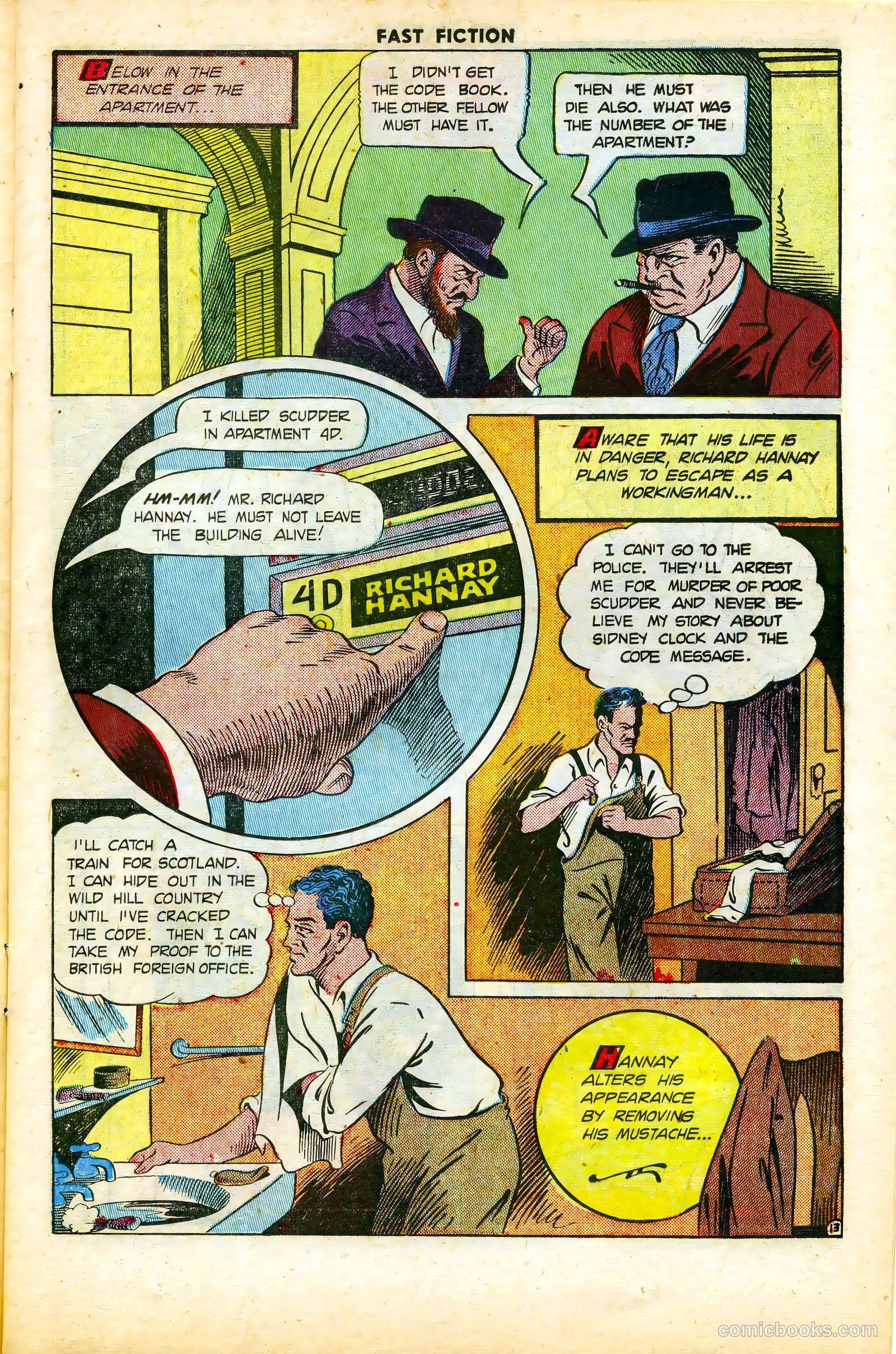 Stories By Famous Authors Illustrated 4 - The 39 Steps #1 — page 15 of 52