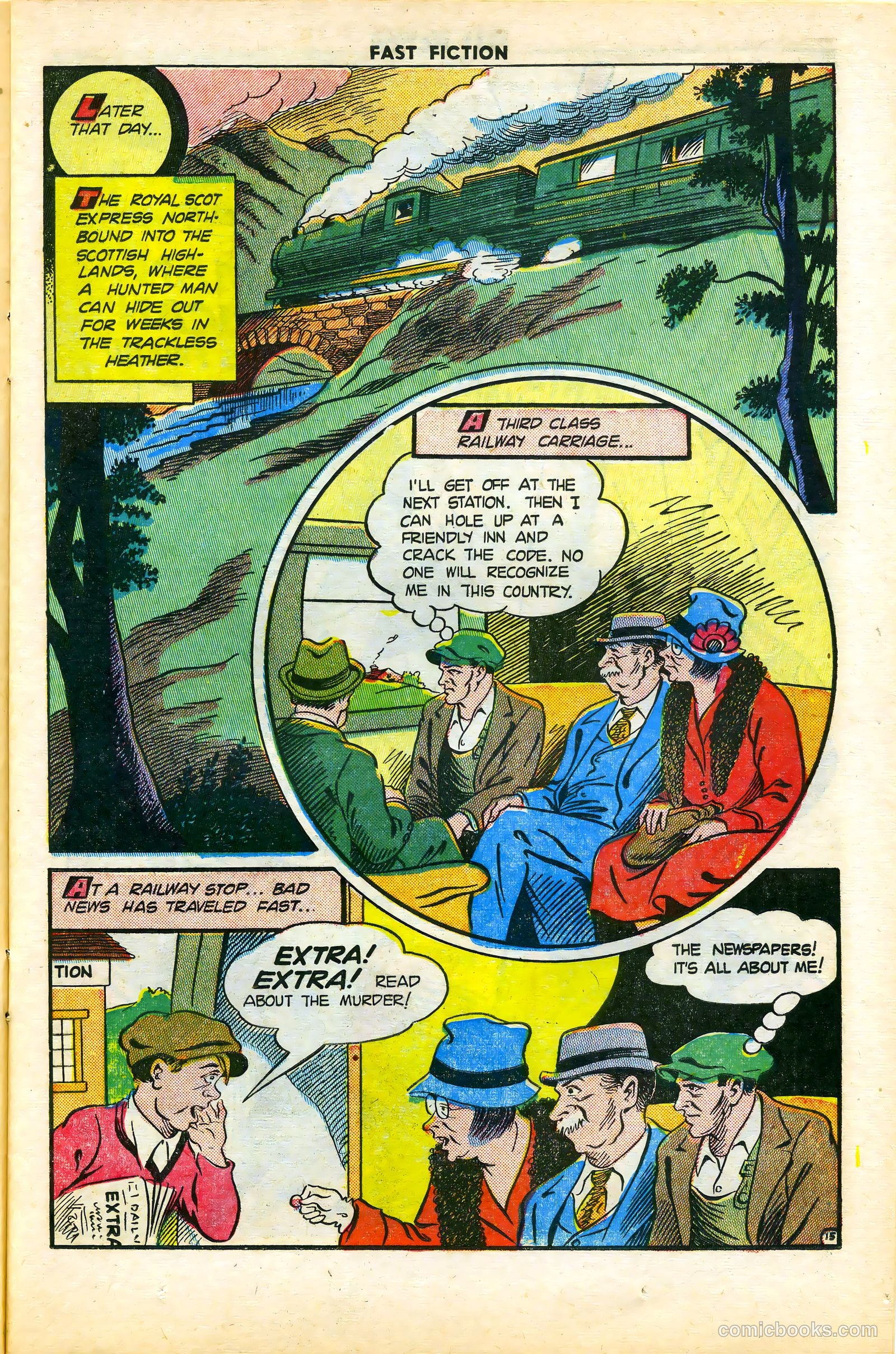 Stories By Famous Authors Illustrated 4 - The 39 Steps #1 — page 17 of 52