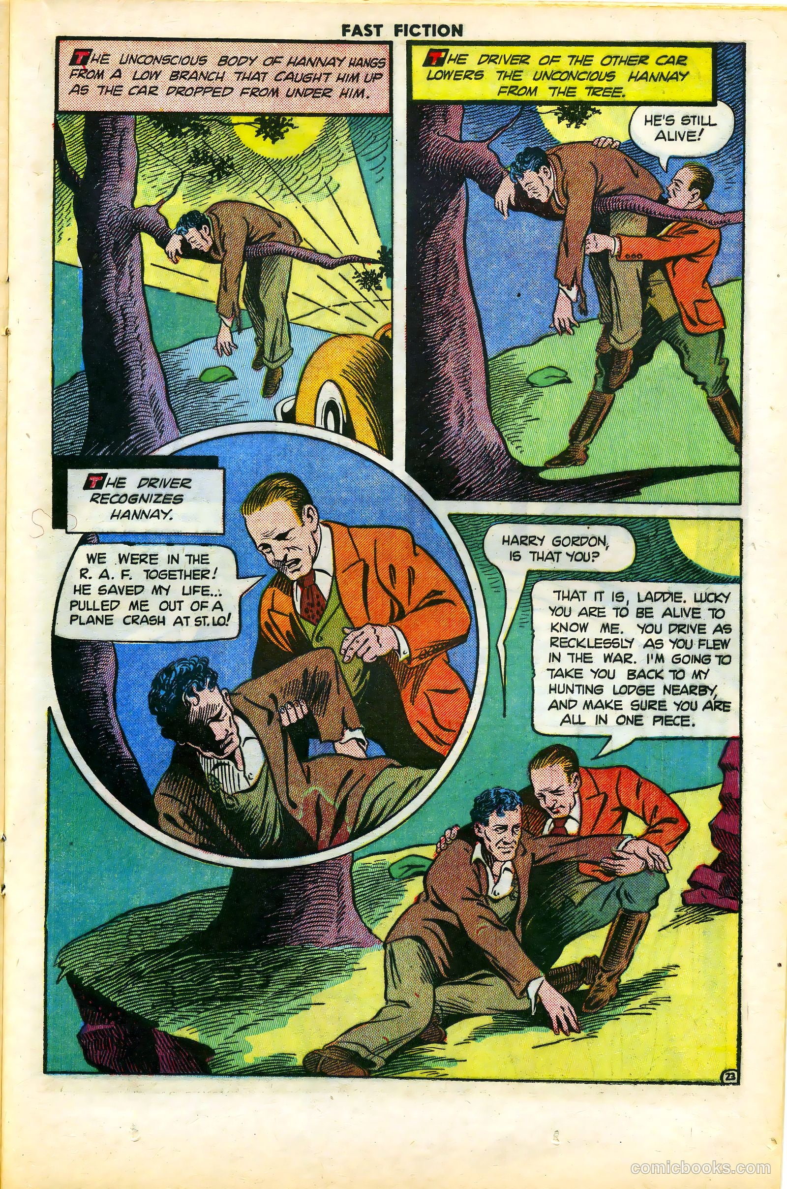 Stories By Famous Authors Illustrated 4 - The 39 Steps #1 — page 25 of 52