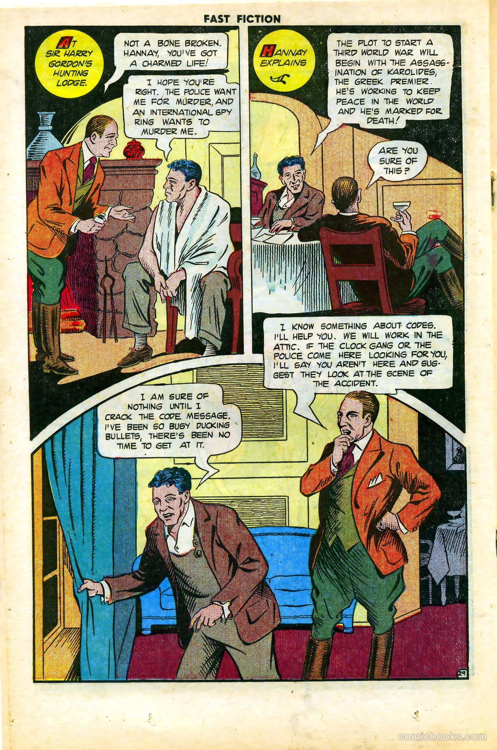 Stories By Famous Authors Illustrated 4 - The 39 Steps #1 — page 26 of 52