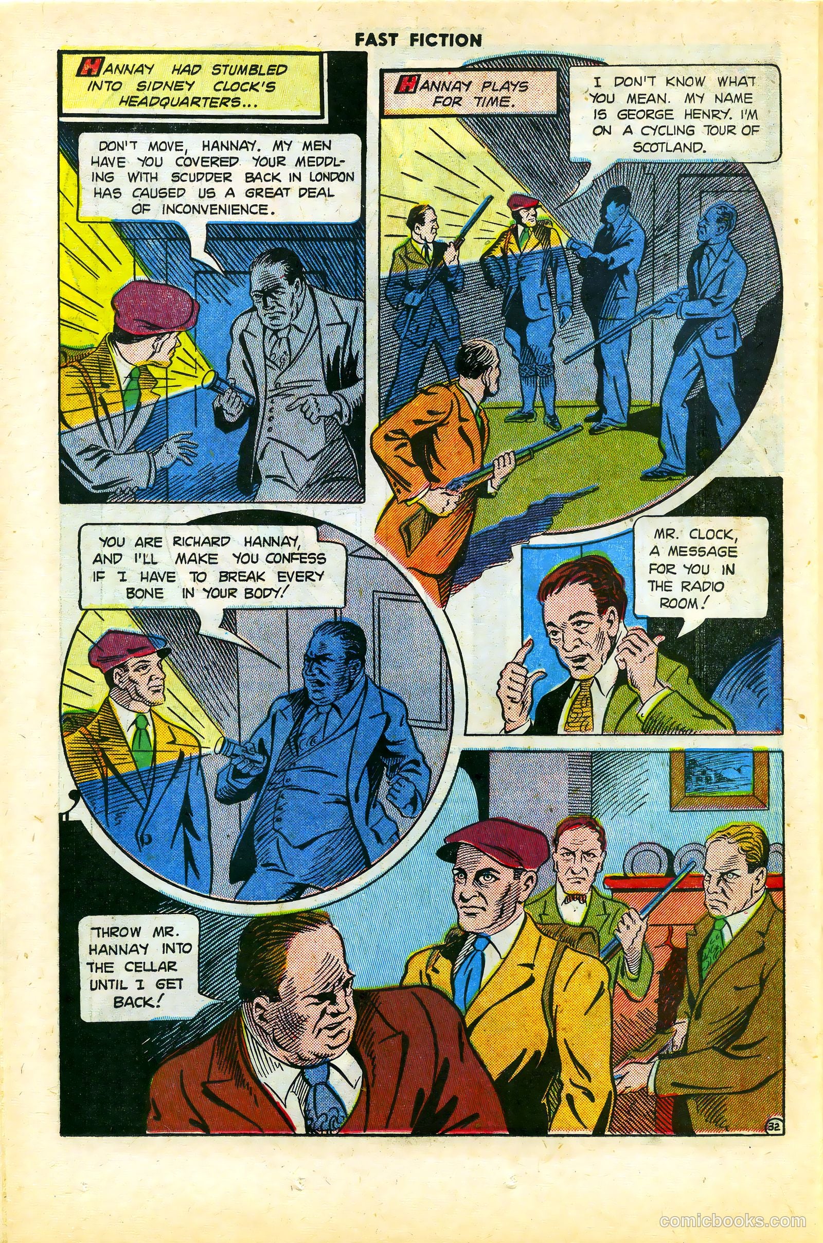 Stories By Famous Authors Illustrated 4 - The 39 Steps #1 — page 34 of 52