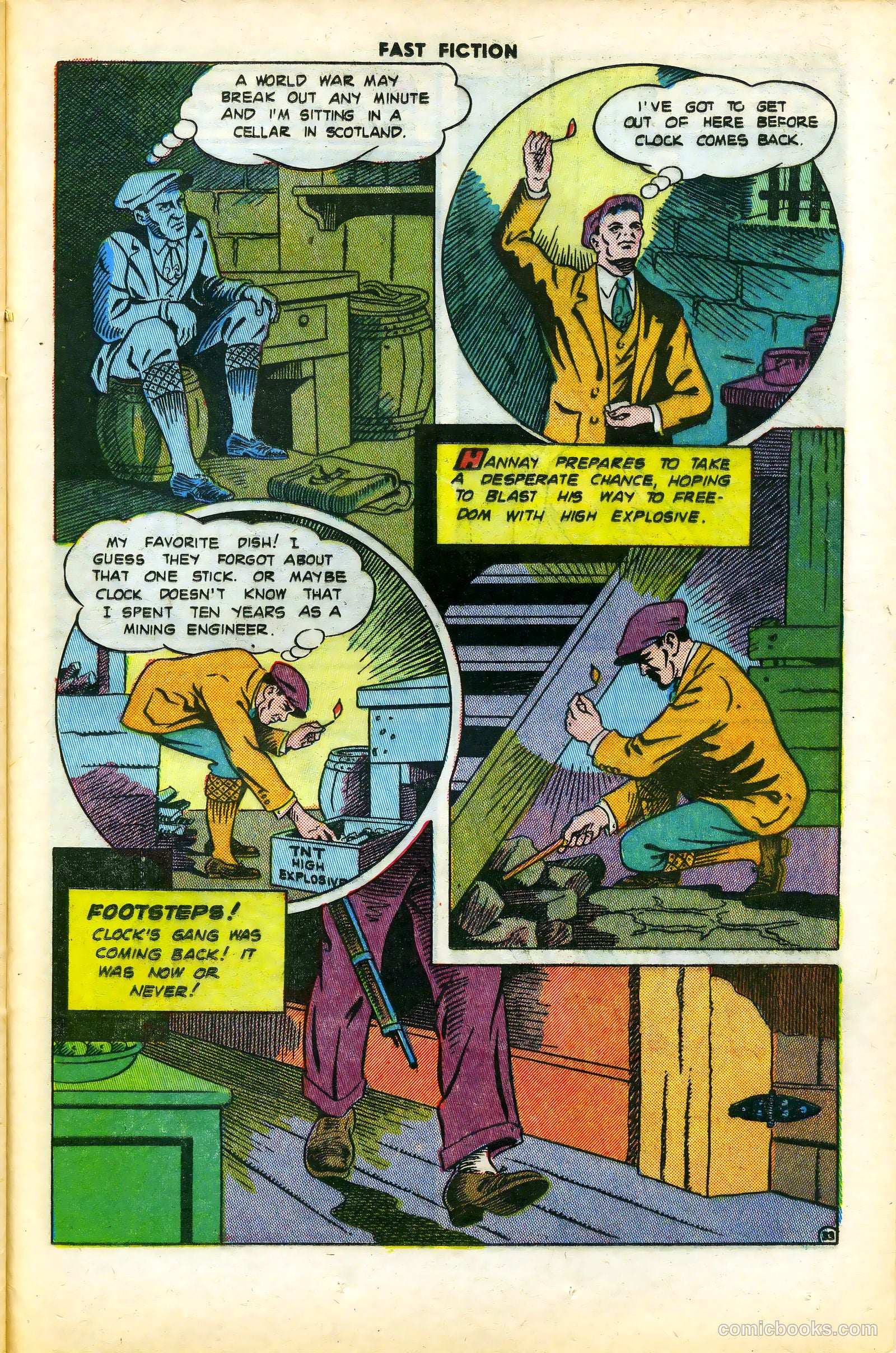Stories By Famous Authors Illustrated 4 - The 39 Steps #1 — page 35 of 52