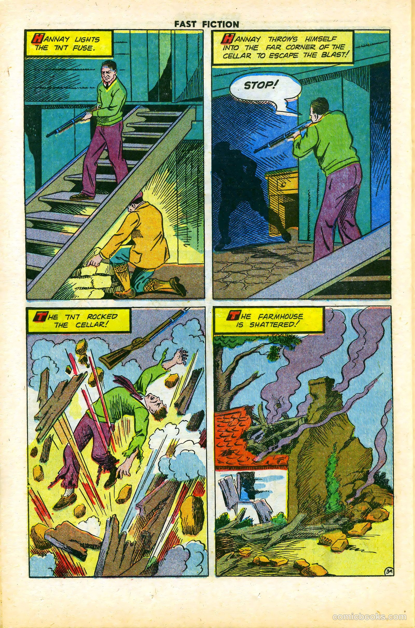 Stories By Famous Authors Illustrated 4 - The 39 Steps #1 — page 36 of 52