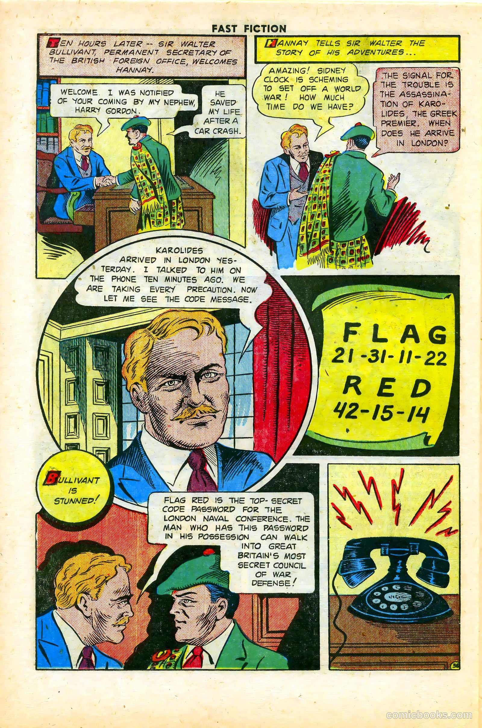 Stories By Famous Authors Illustrated 4 - The 39 Steps #1 — page 38 of 52