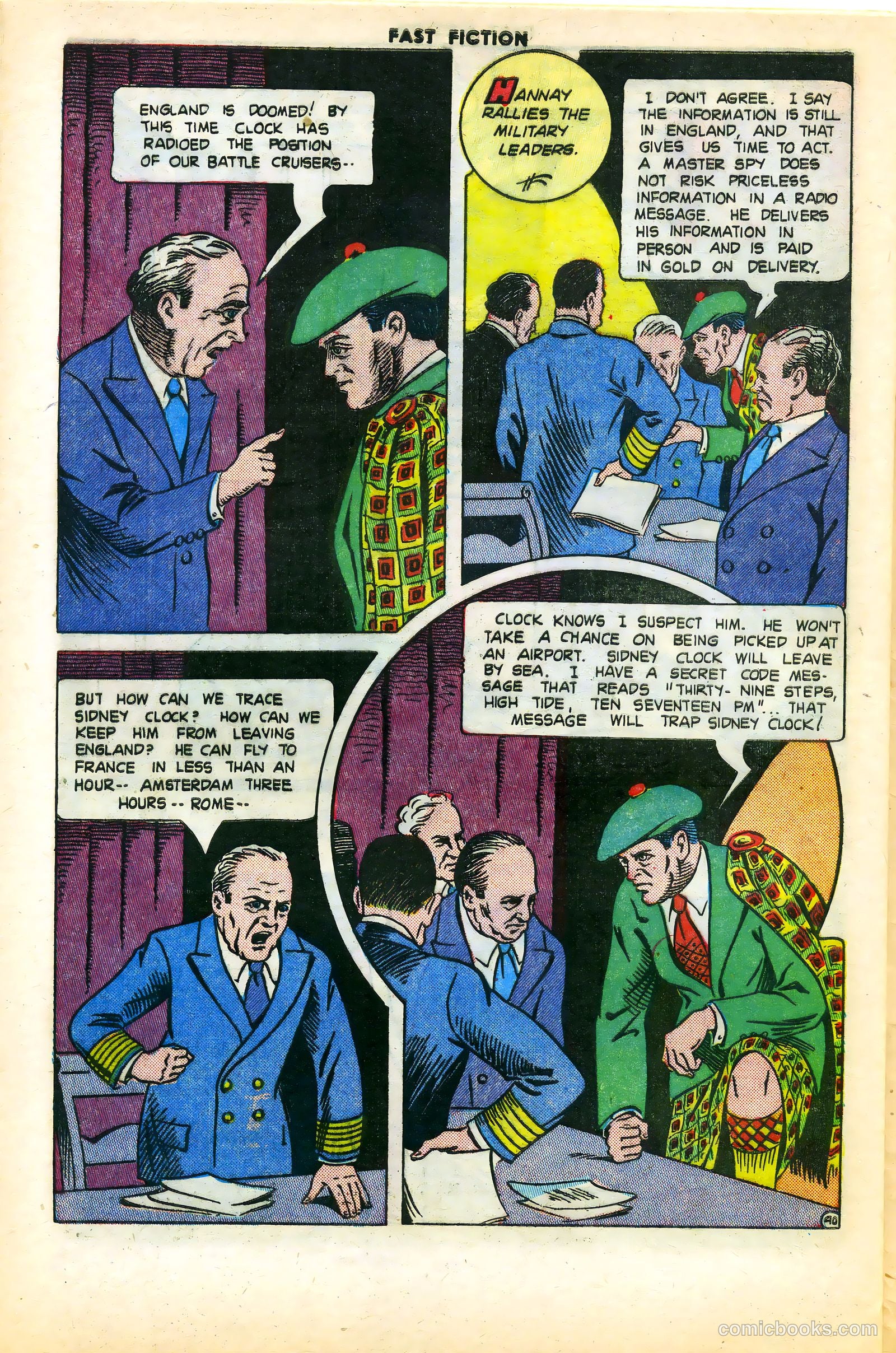 Stories By Famous Authors Illustrated 4 - The 39 Steps #1 — page 42 of 52