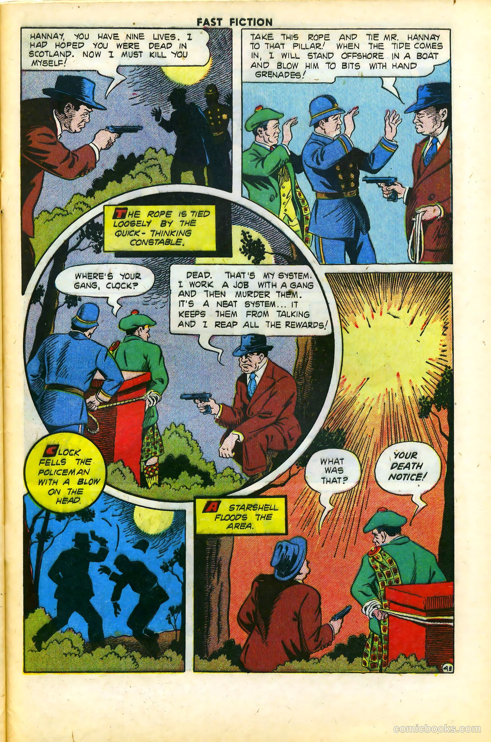 Stories By Famous Authors Illustrated 4 - The 39 Steps #1 — page 45 of 52