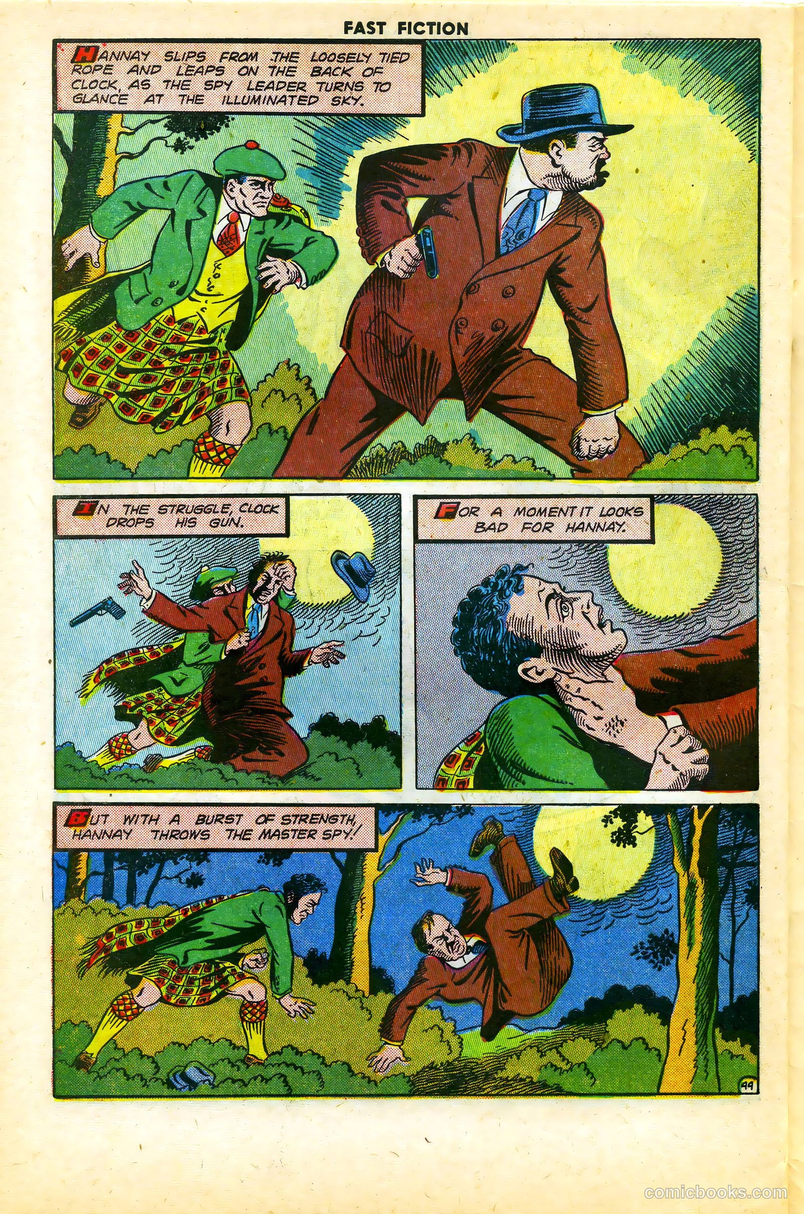 Stories By Famous Authors Illustrated 4 - The 39 Steps #1 — page 46 of 52