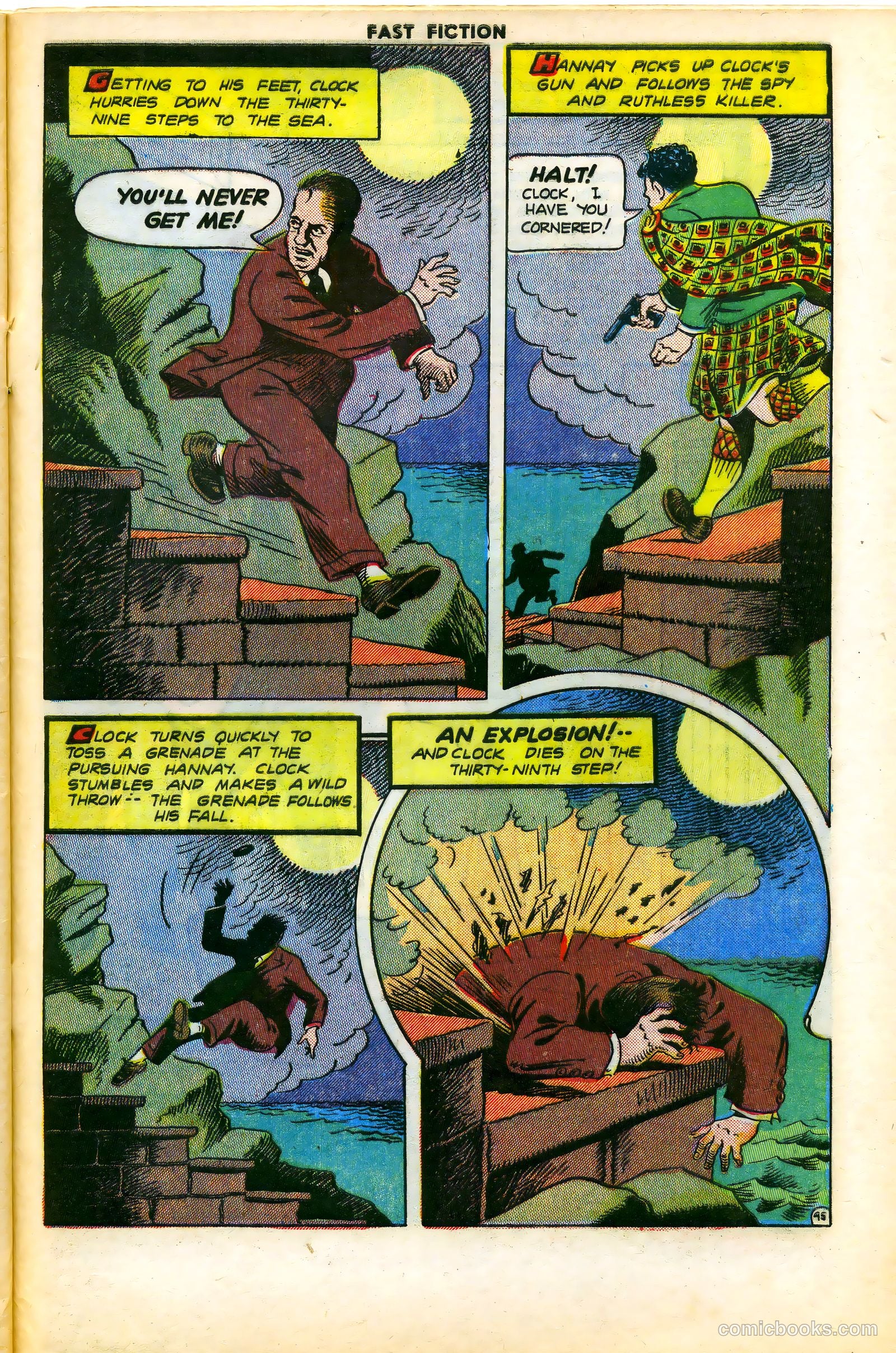 Stories By Famous Authors Illustrated 4 - The 39 Steps #1 — page 47 of 52
