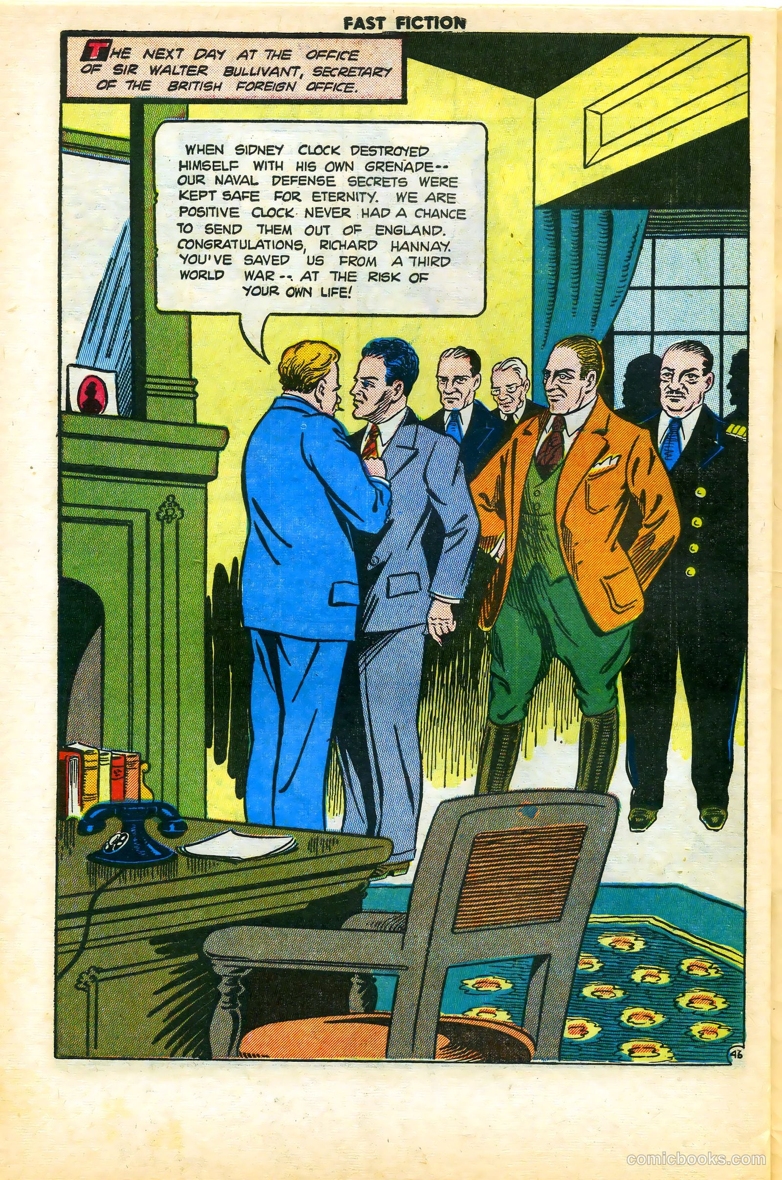 Stories By Famous Authors Illustrated 4 - The 39 Steps #1 — page 48 of 52