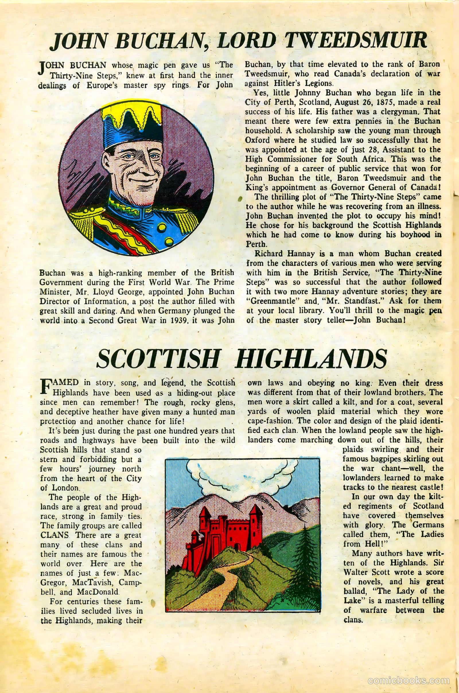 Stories By Famous Authors Illustrated 4 - The 39 Steps #1 — page 50 of 52
