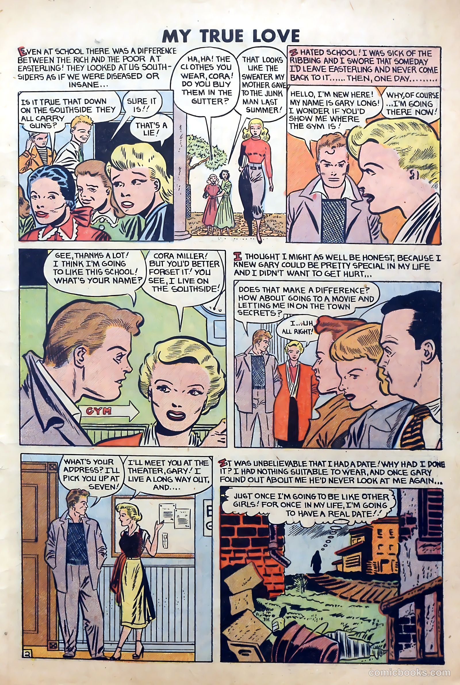 My True Love #69 (1950) — page 3 of 36