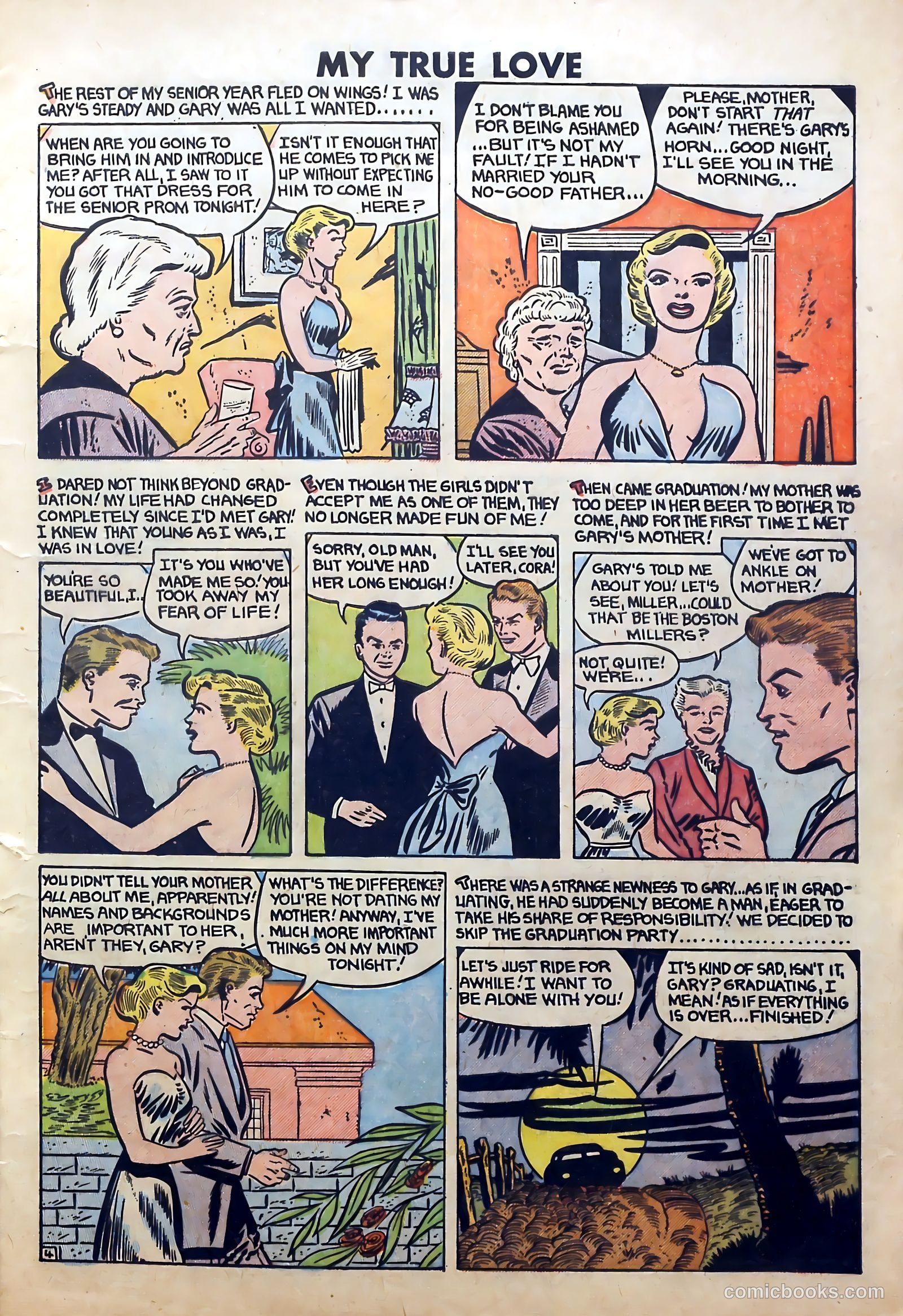My True Love #69 (1950) — page 5 of 36