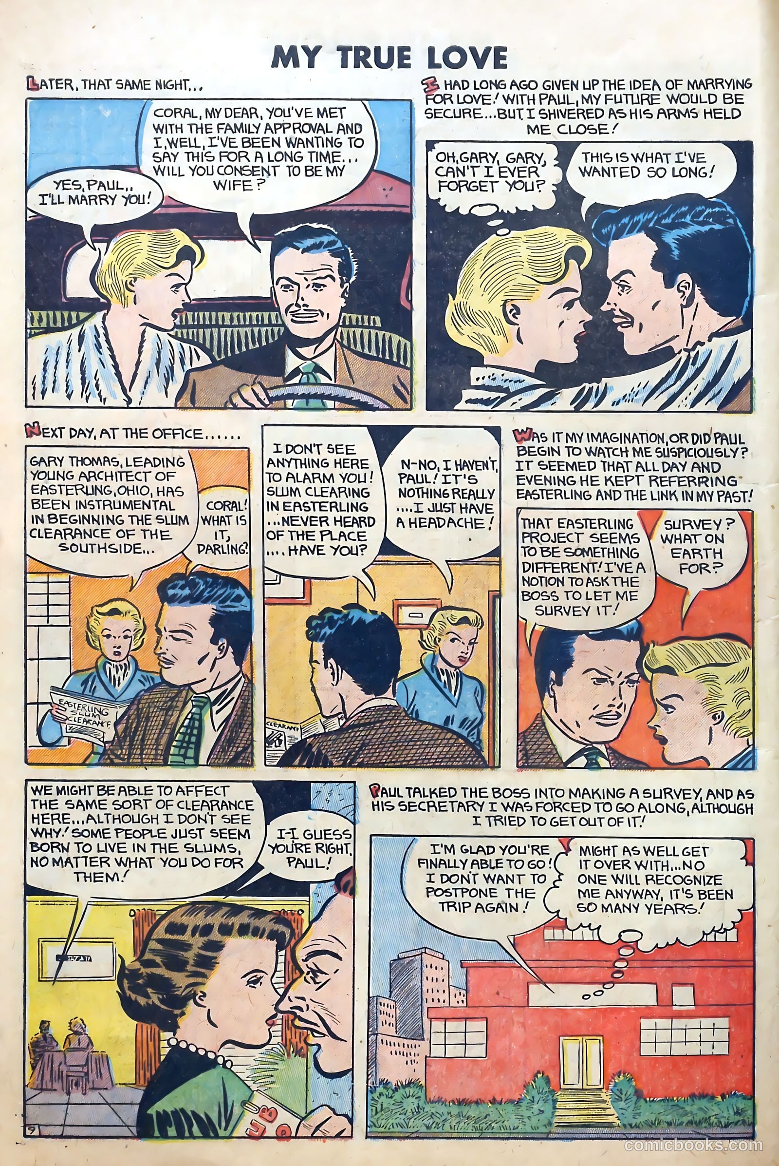 My True Love #69 (1950) — page 10 of 36