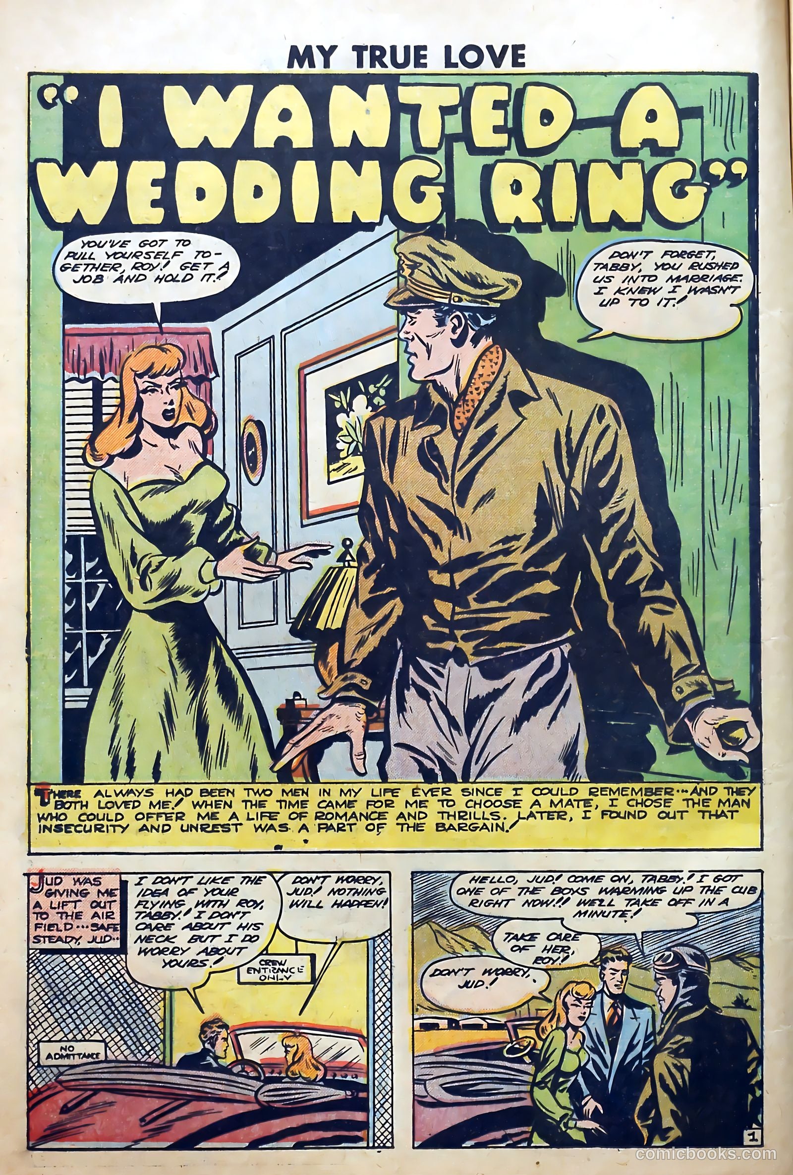 My True Love #69 (1950) — page 12 of 36