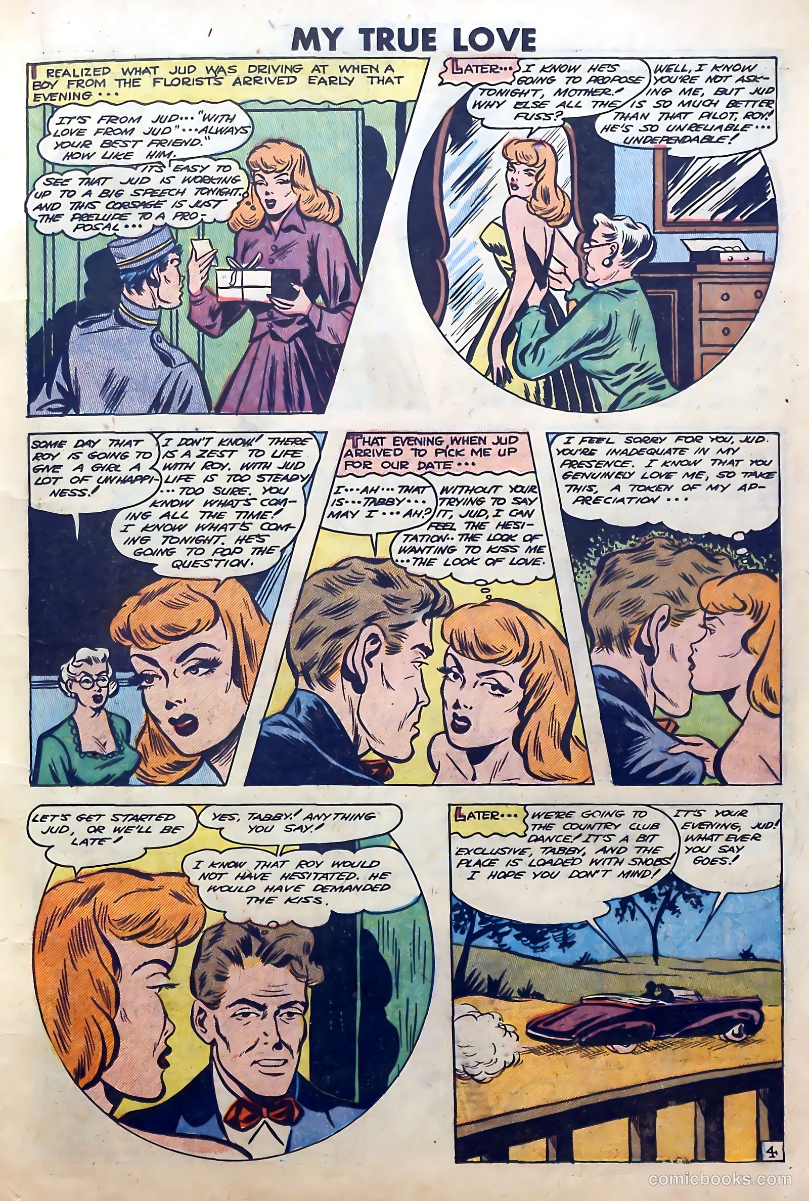 My True Love #69 (1950) — page 15 of 36