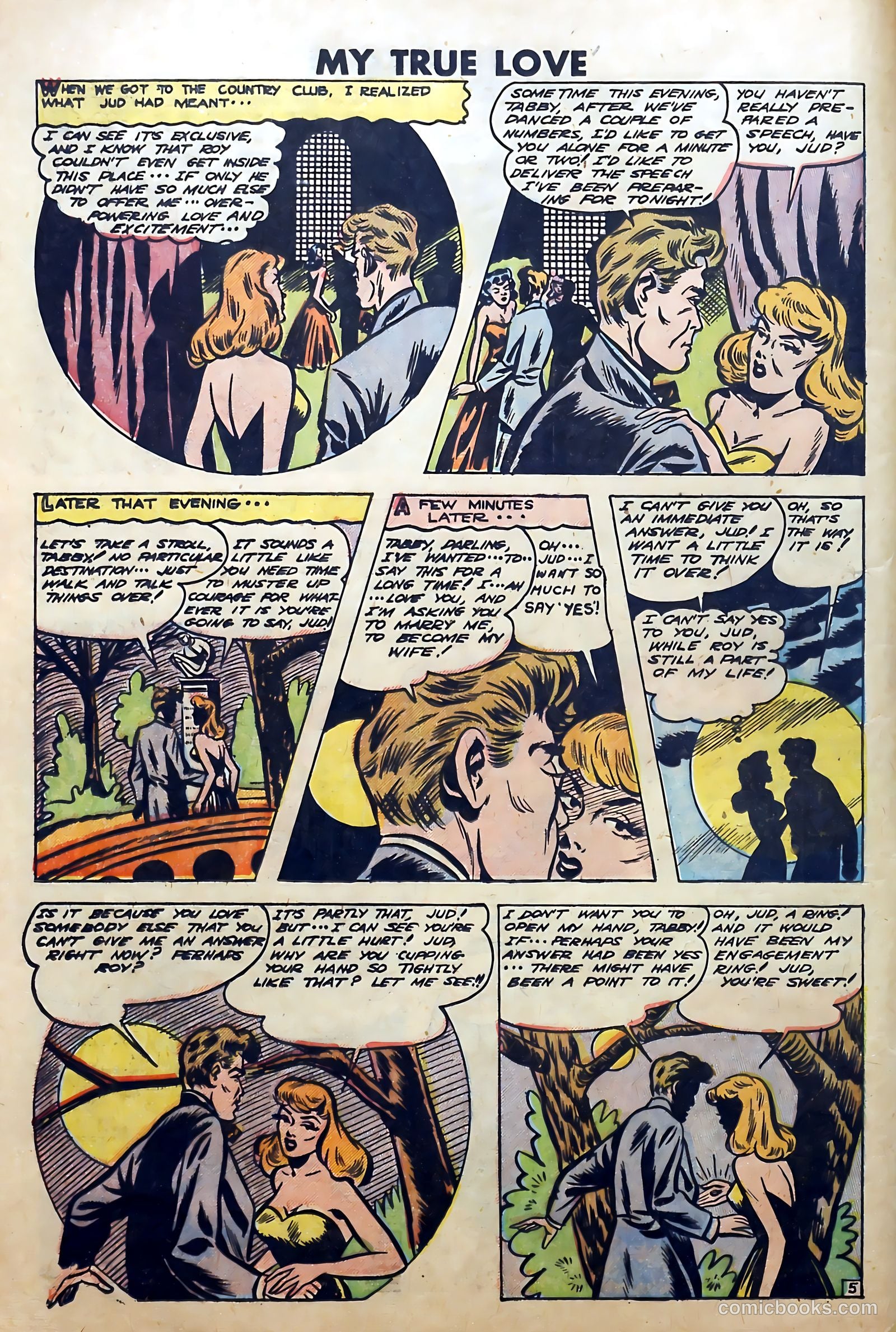My True Love #69 (1950) — page 16 of 36