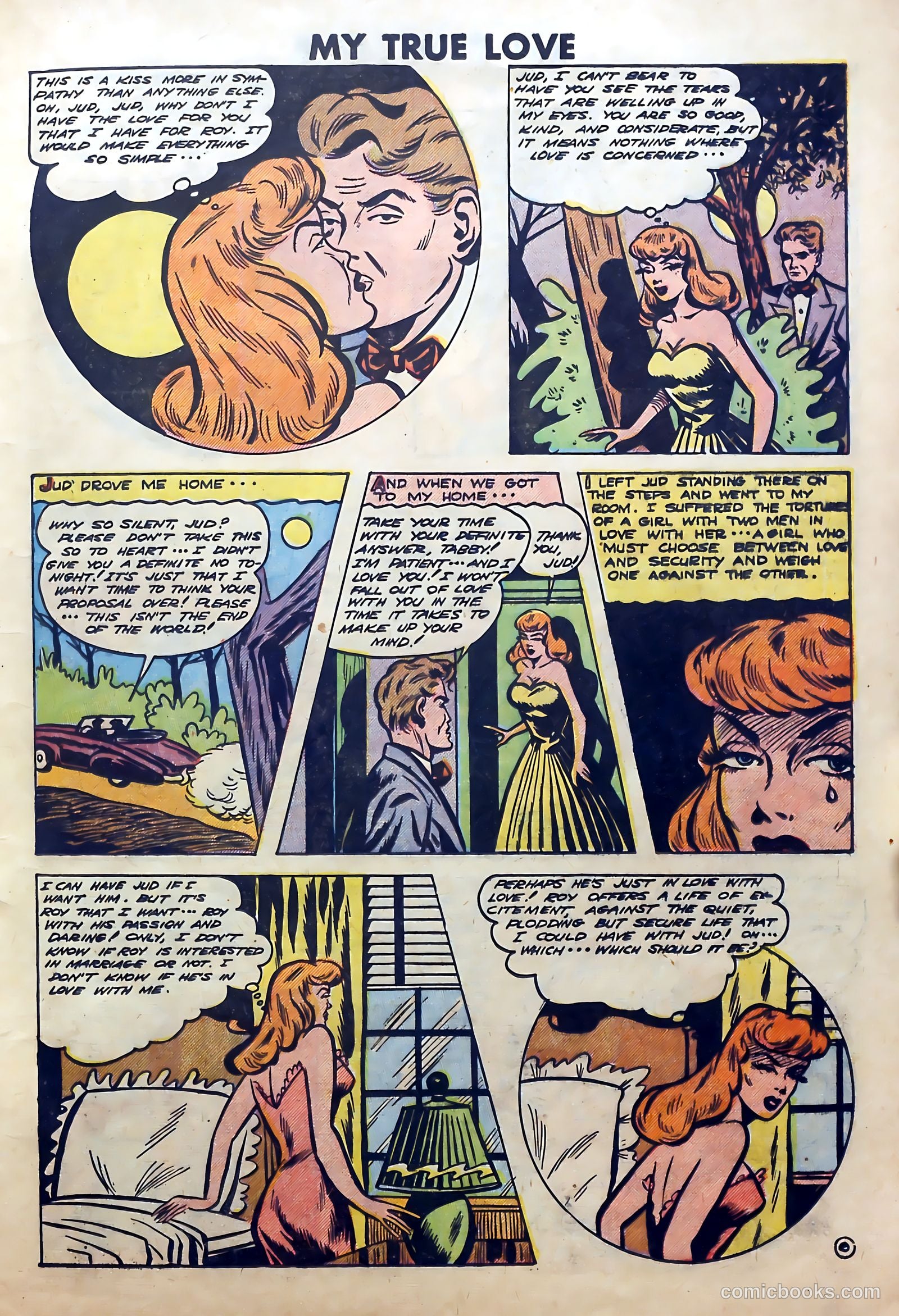 My True Love #69 (1950) — page 17 of 36
