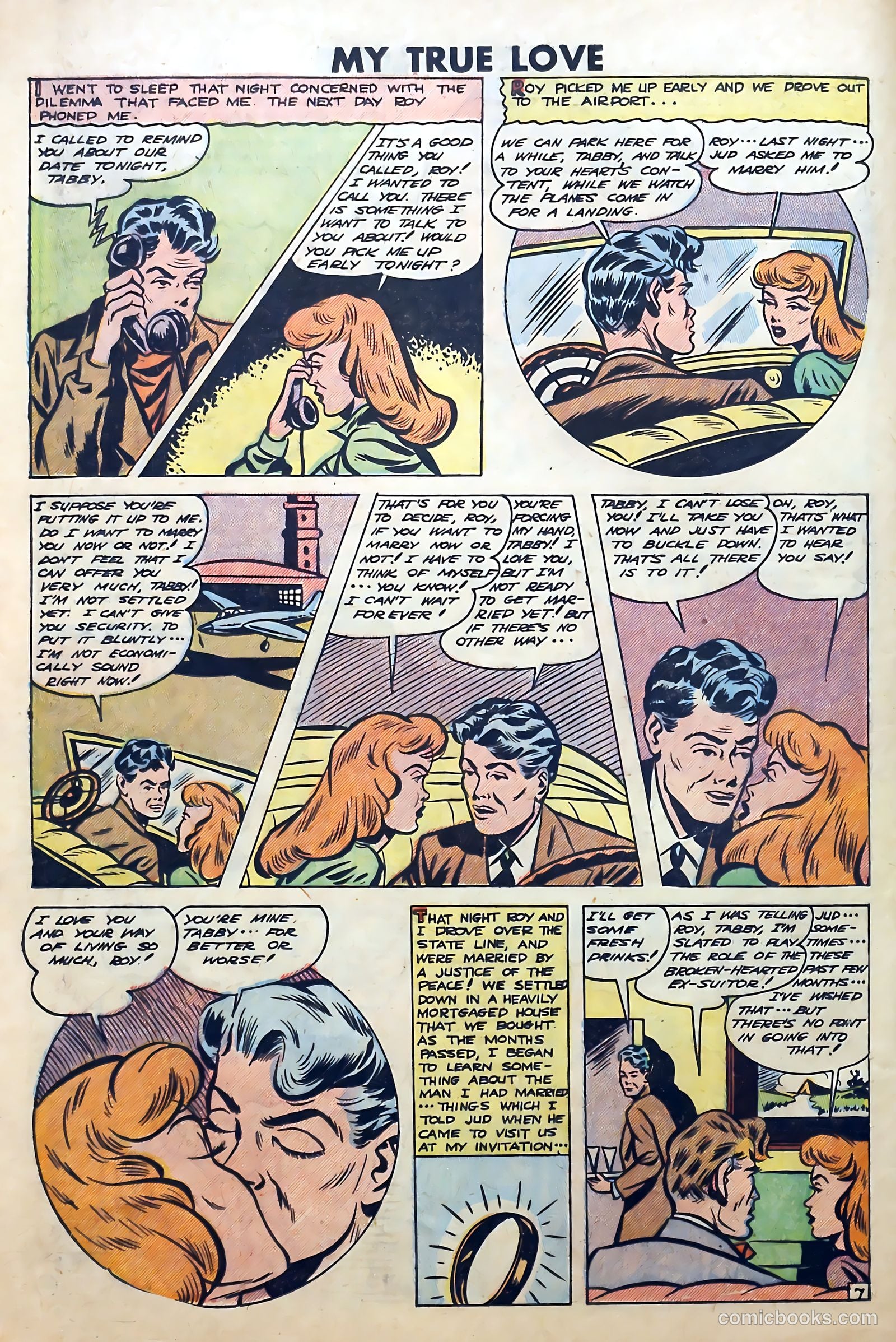 My True Love #69 (1950) — page 18 of 36