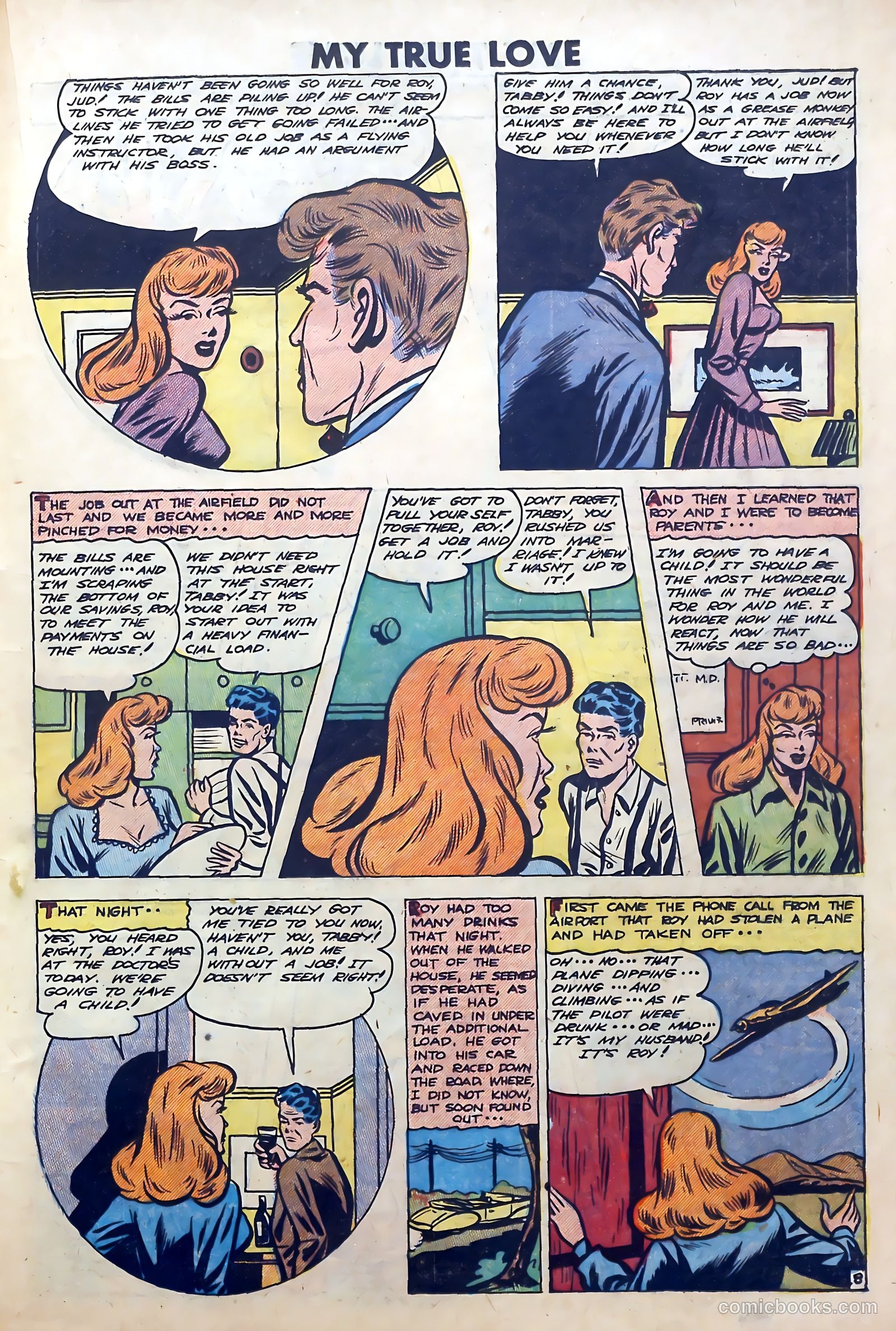 My True Love #69 (1950) — page 19 of 36