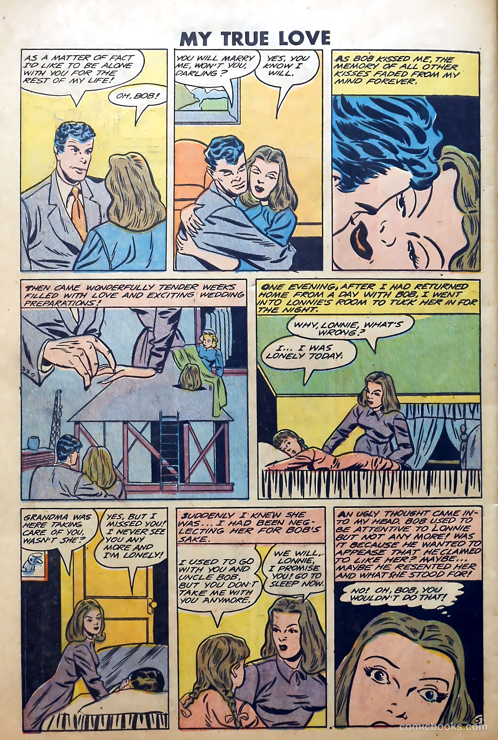 My True Love #69 (1950) — page 28 of 36