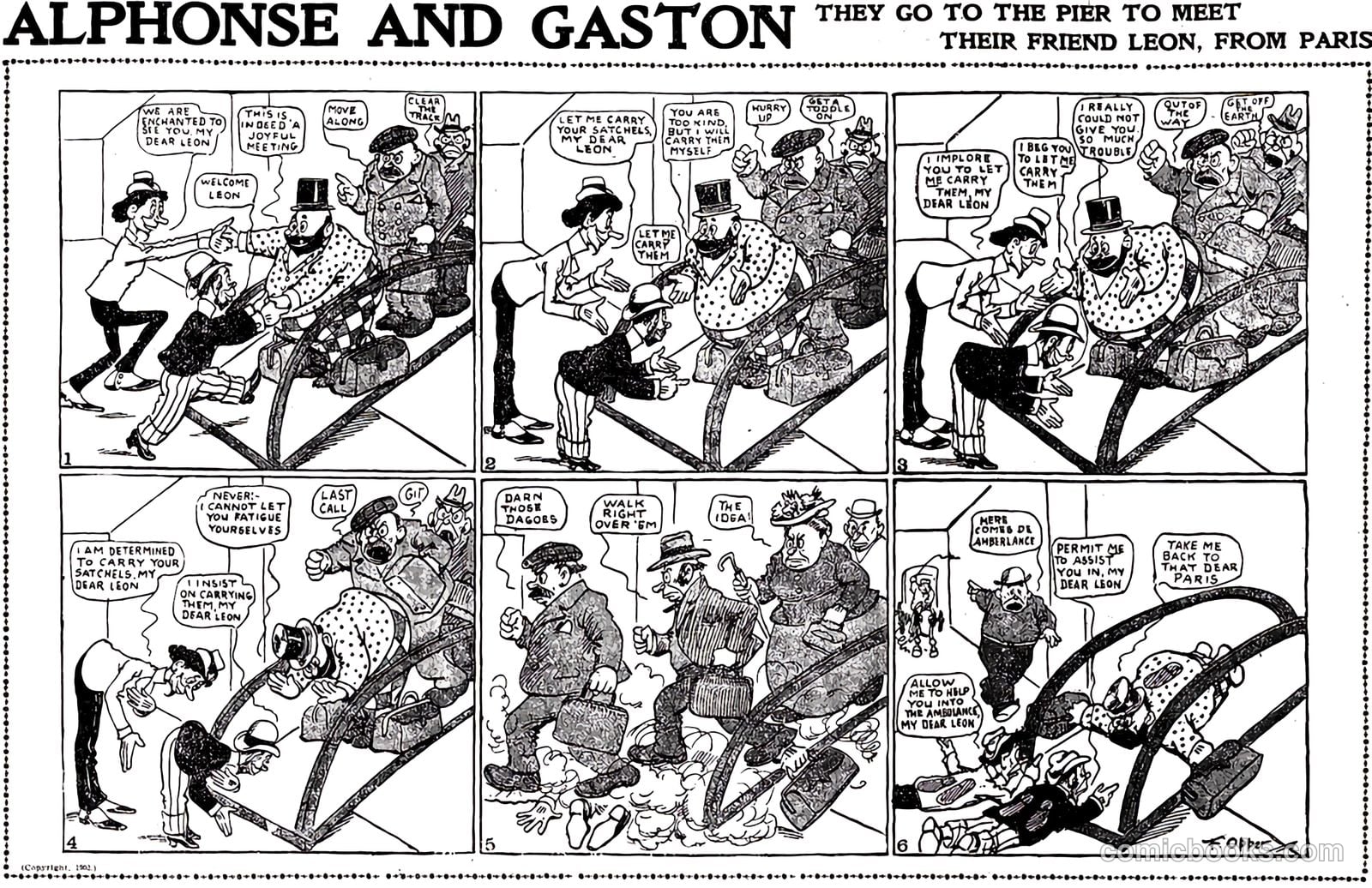 Alphonse and Gaston #nn (1902) — page 2 of 56