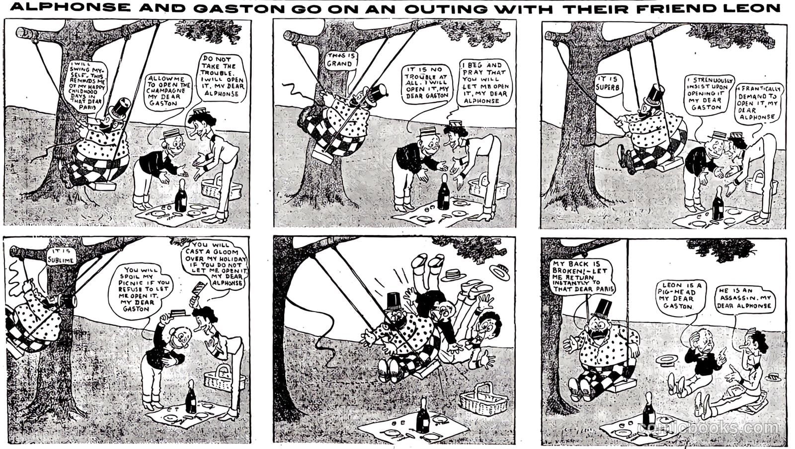 Alphonse and Gaston #nn (1902) — page 9 of 56